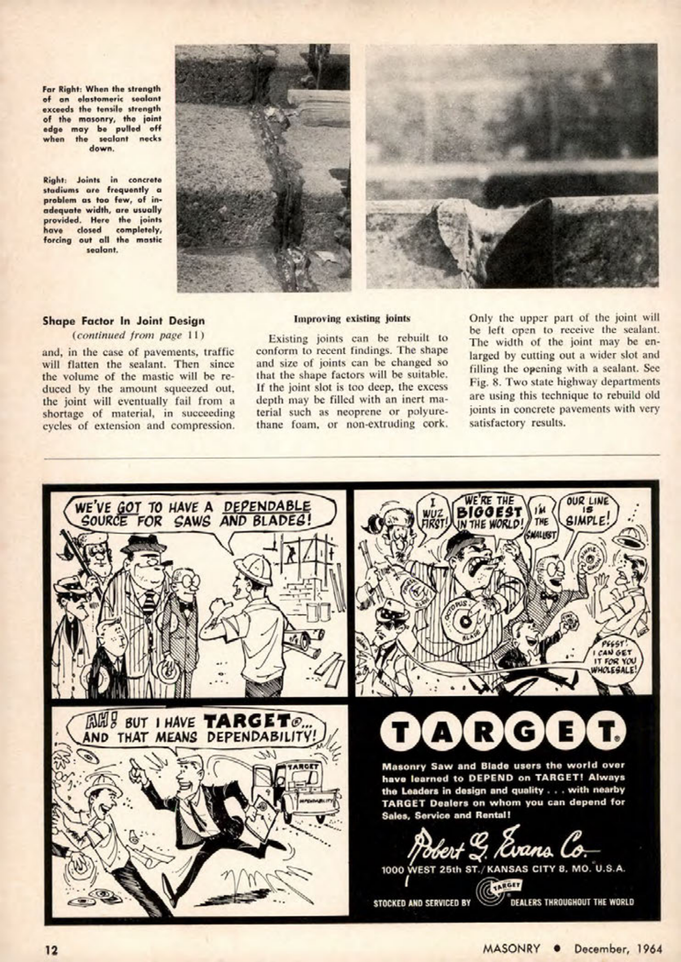 Masonry Magazine December 1964 Page. 12