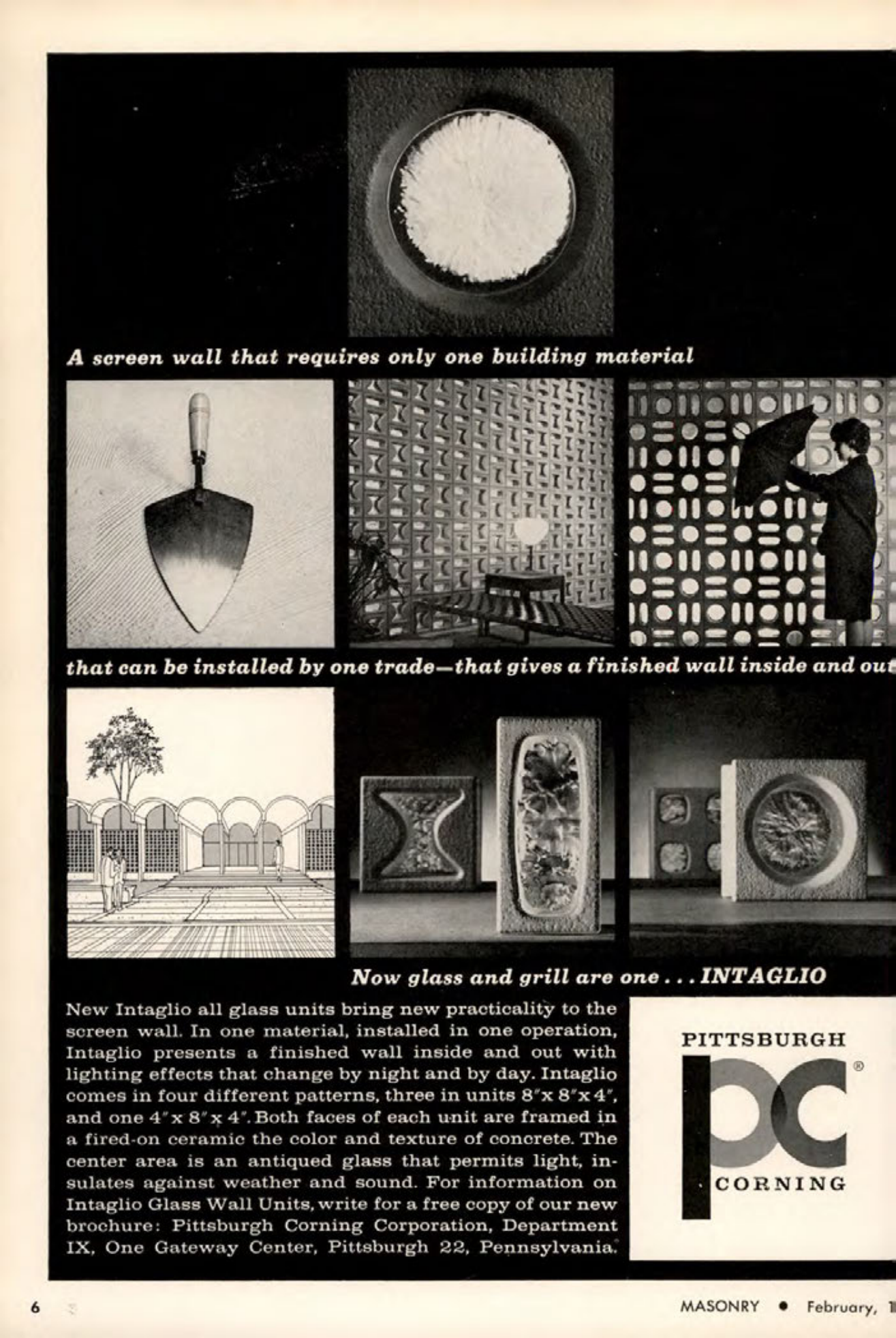Masonry Magazine February 1964 Page. 6