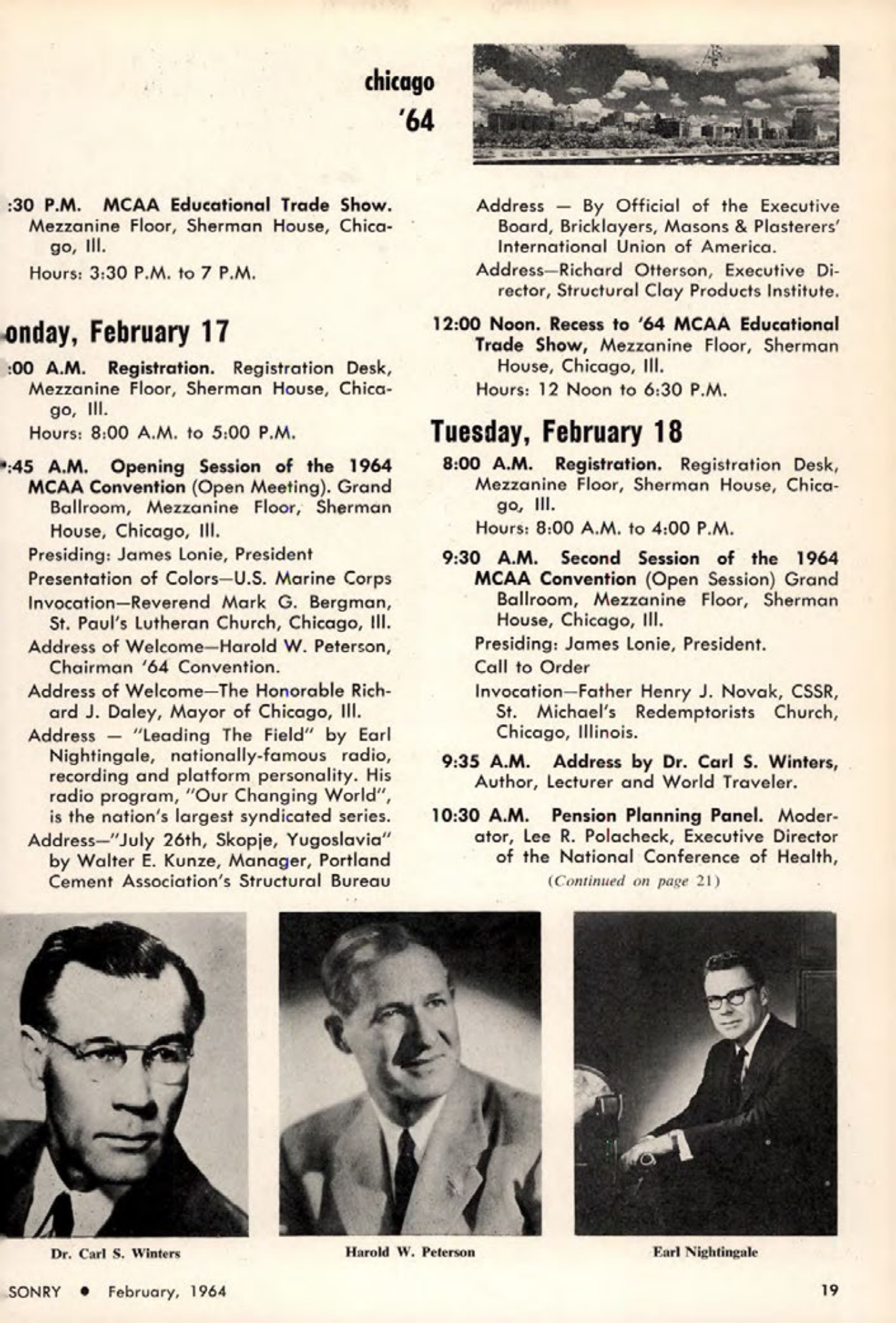 Masonry Magazine February 1964 Page. 19