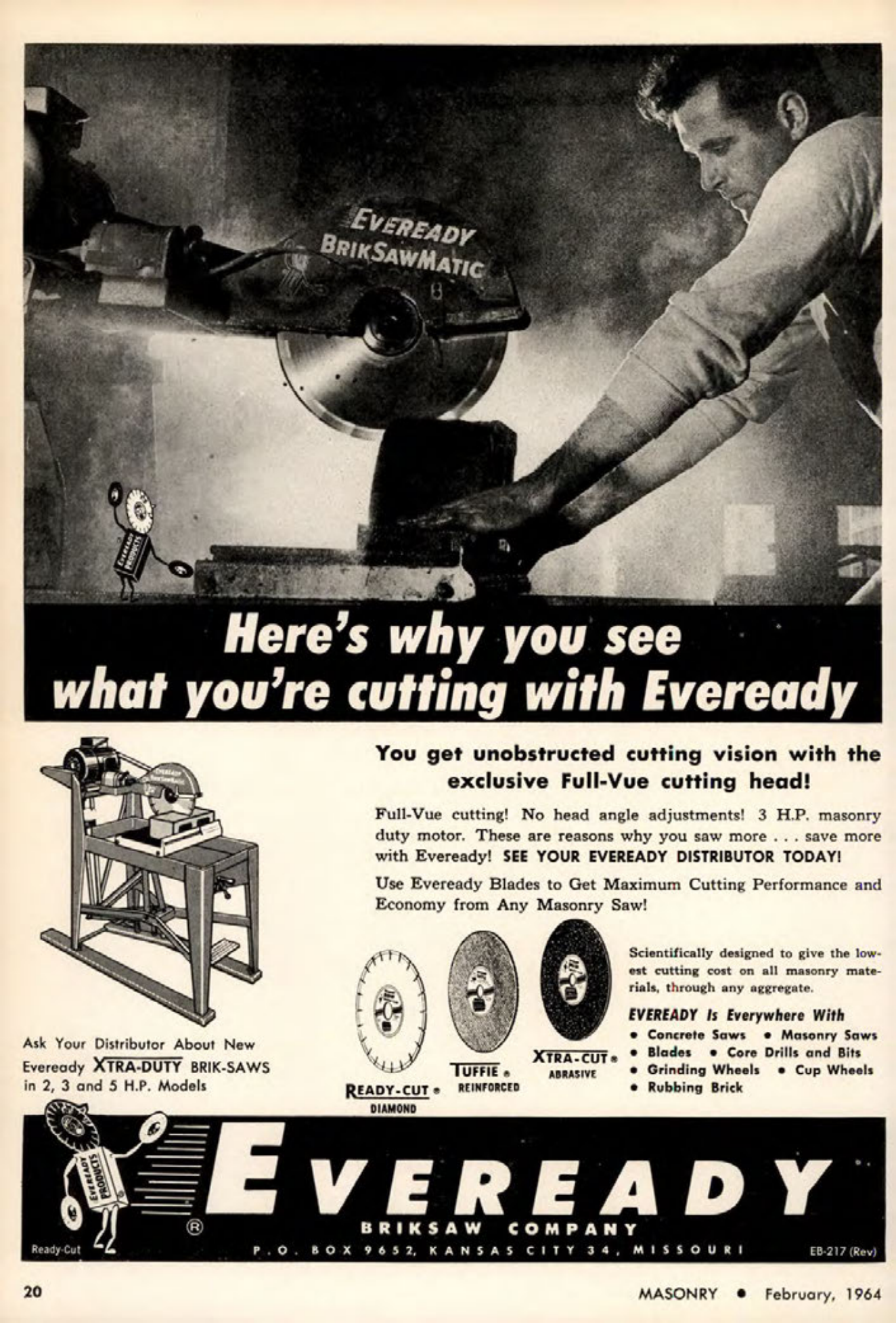 Masonry Magazine February 1964 Page. 20