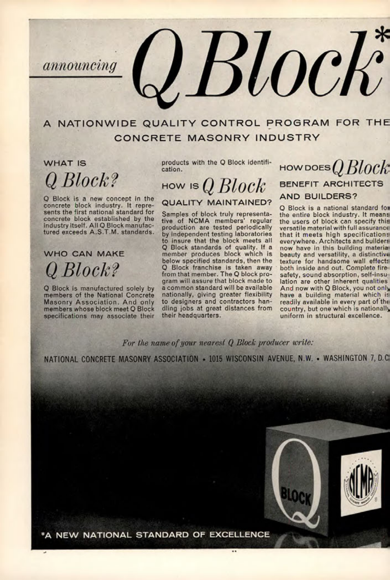 Masonry Magazine January 1964 Page. 20