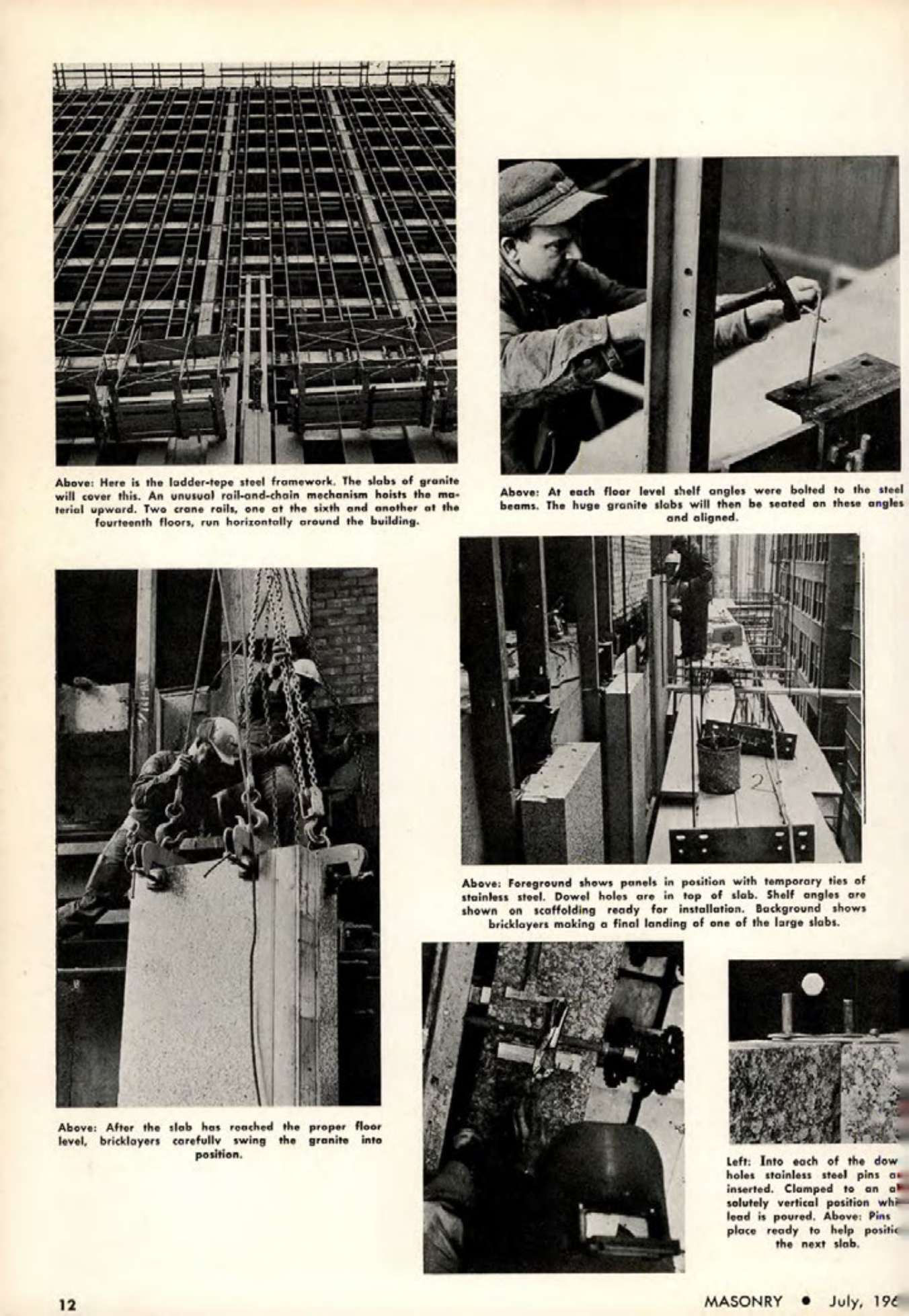 Masonry Magazine July 1964 Page. 12