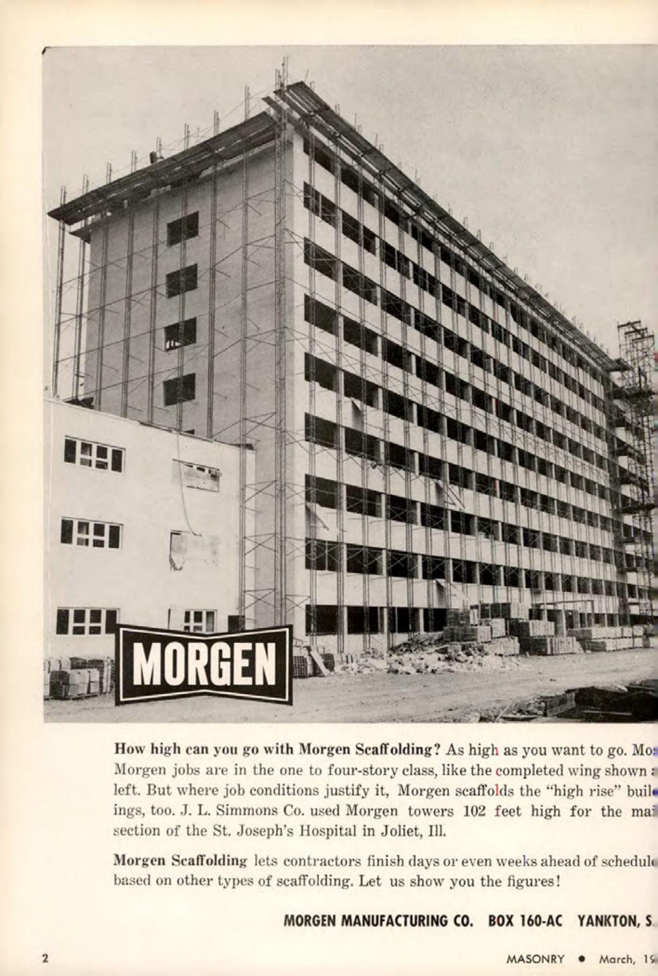 Masonry Magazine March 1964 Page. 2