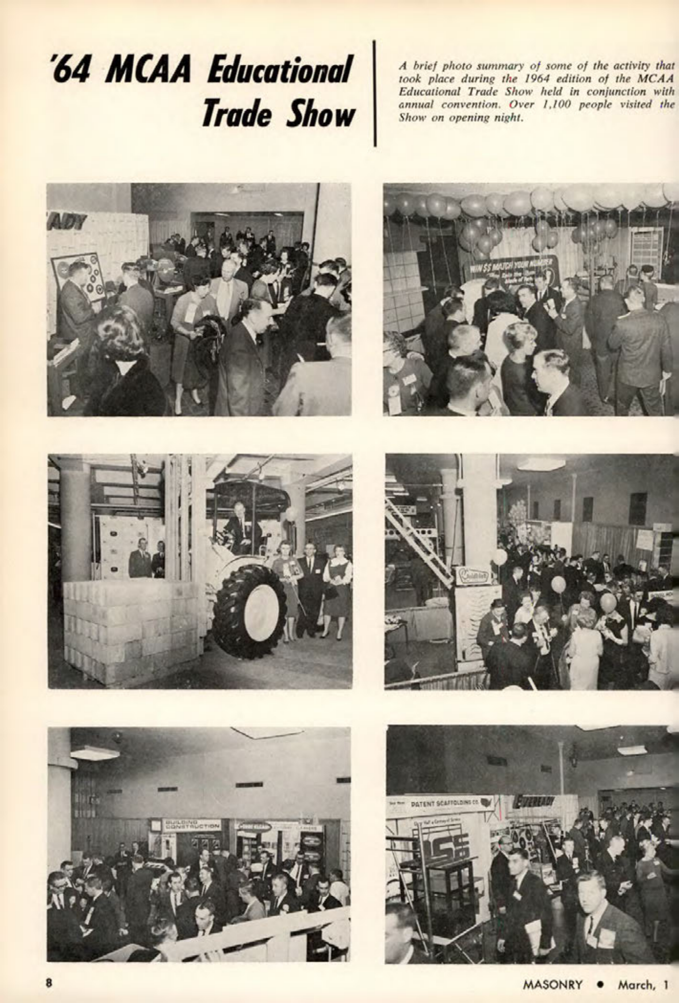 Masonry Magazine March 1964 Page. 8