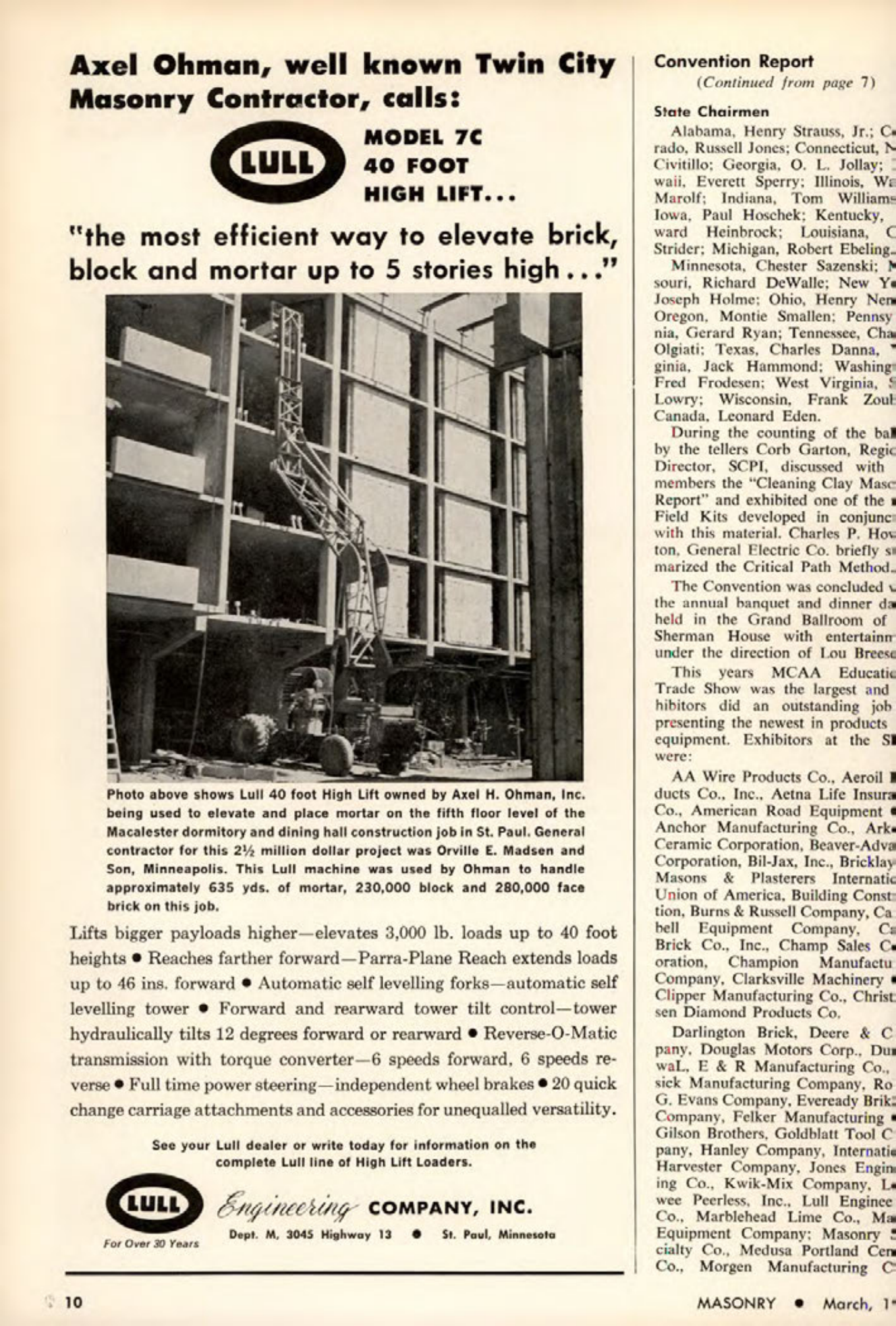 Masonry Magazine March 1964 Page. 10