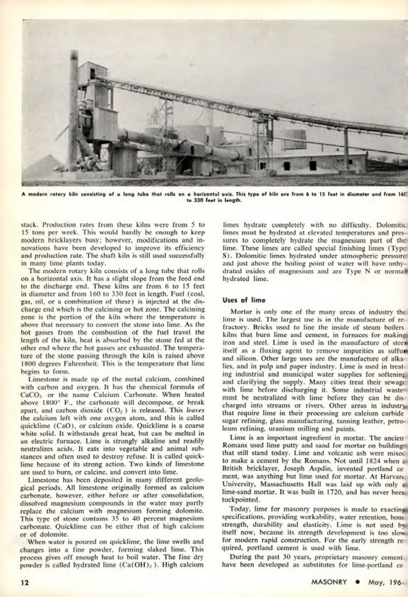 Masonry Magazine May 1964 Page. 12