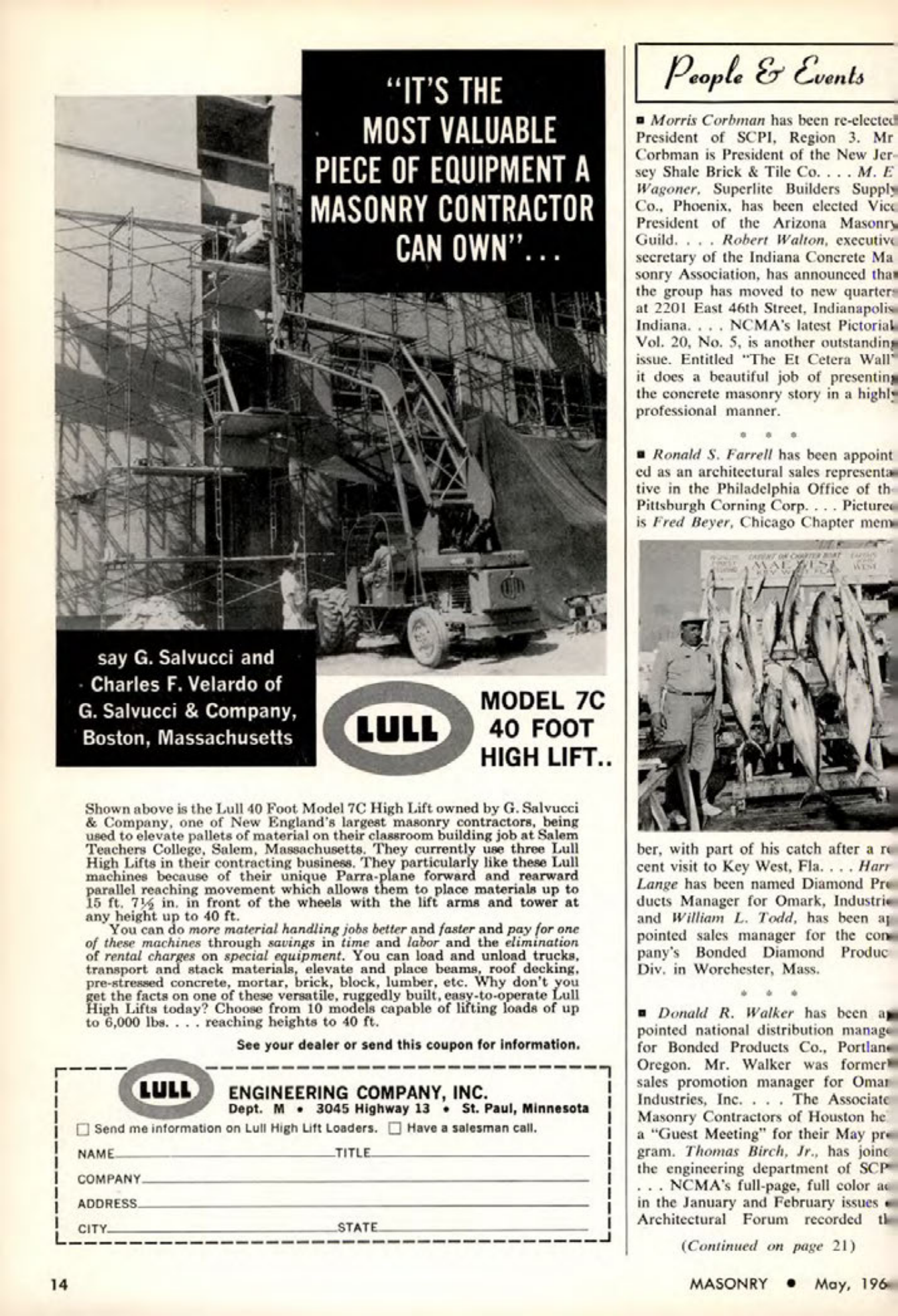 Masonry Magazine May 1964 Page. 14