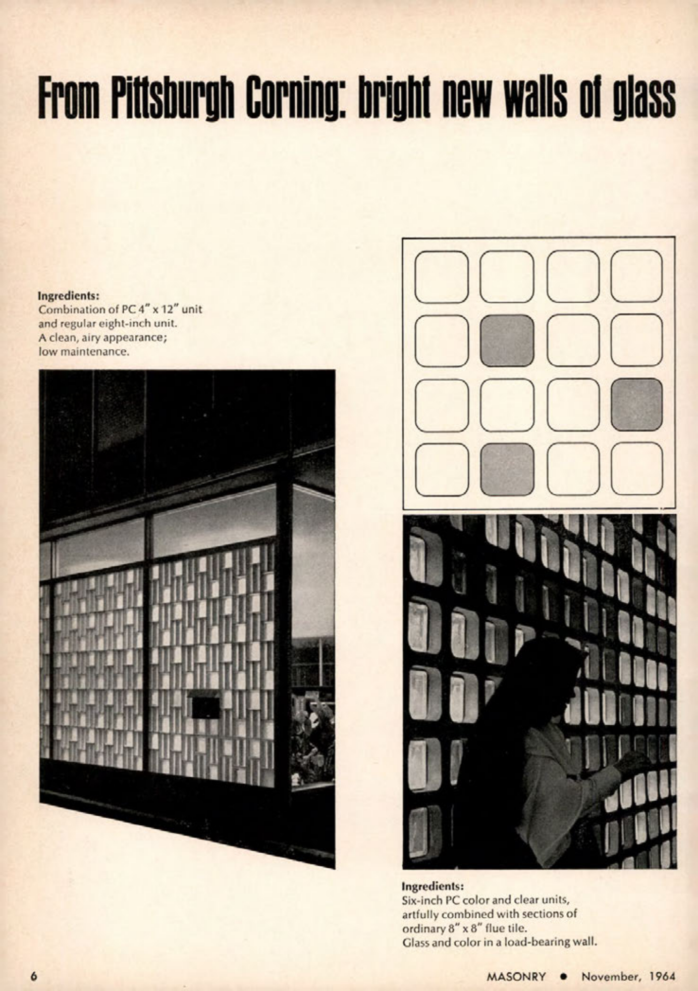 Masonry Magazine November 1964 Page. 6