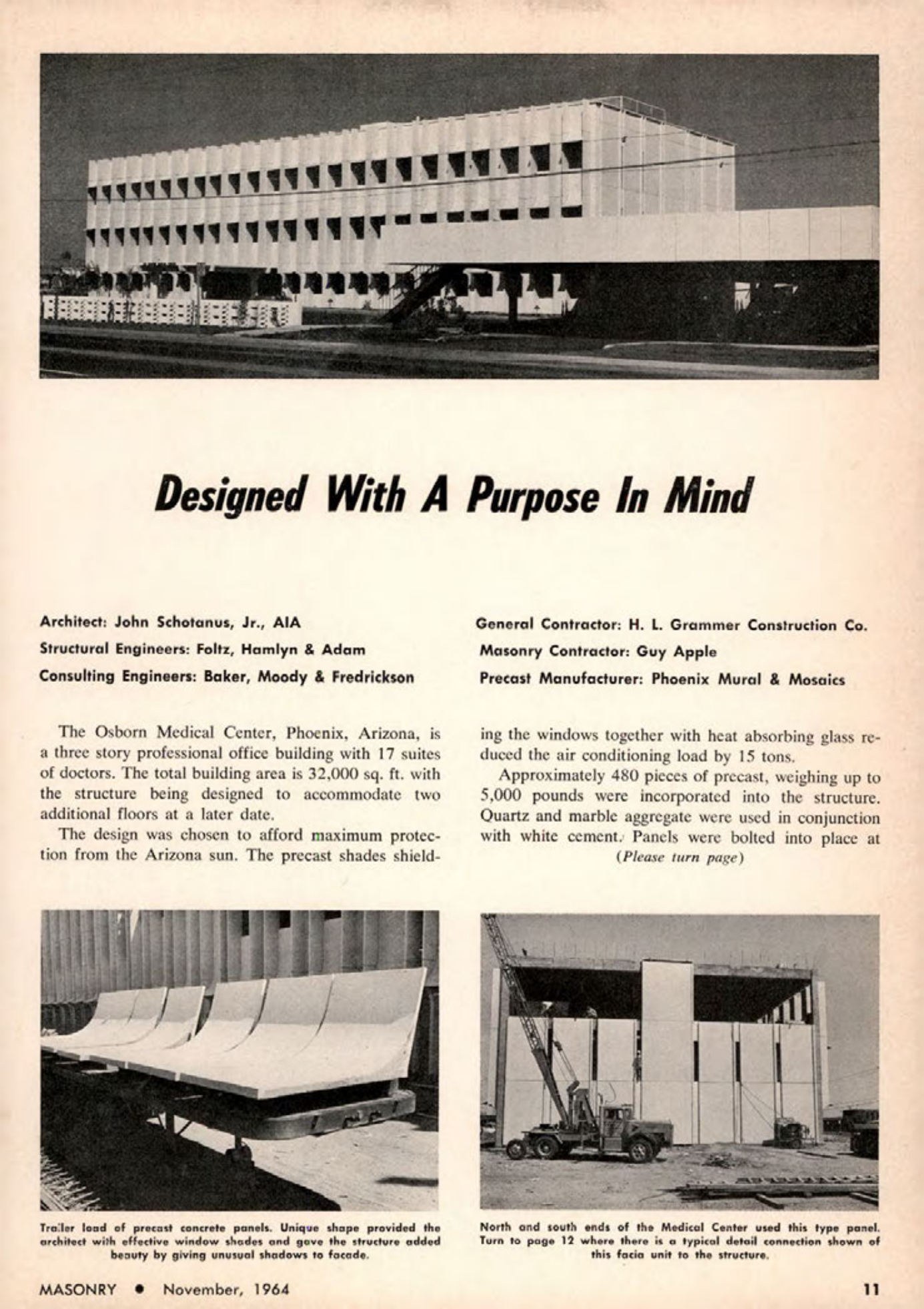 Masonry Magazine November 1964 Page. 11