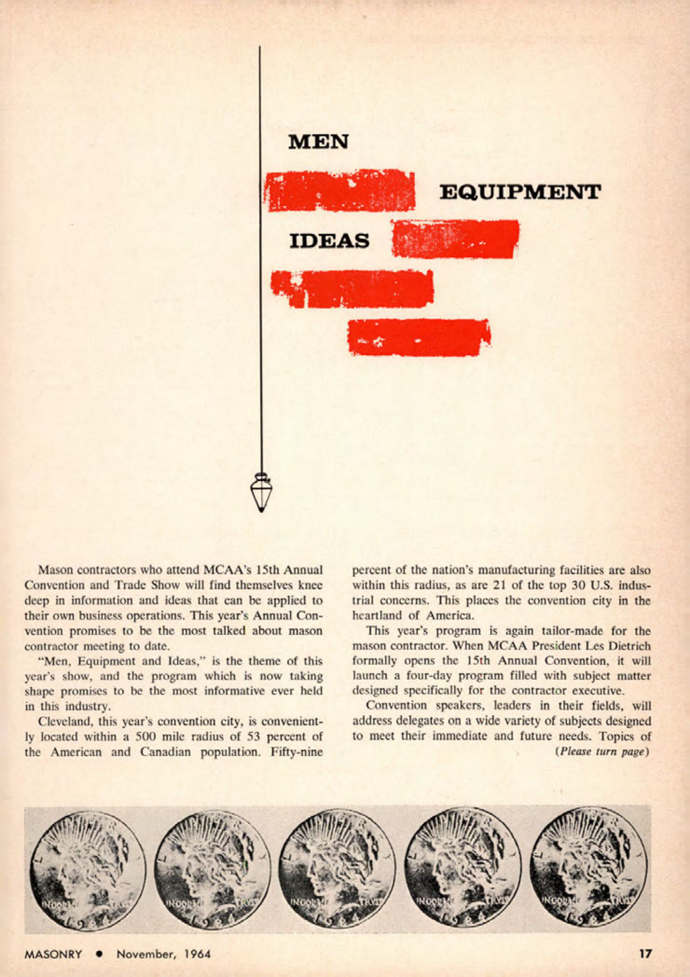 Masonry Magazine November 1964 Page. 17
