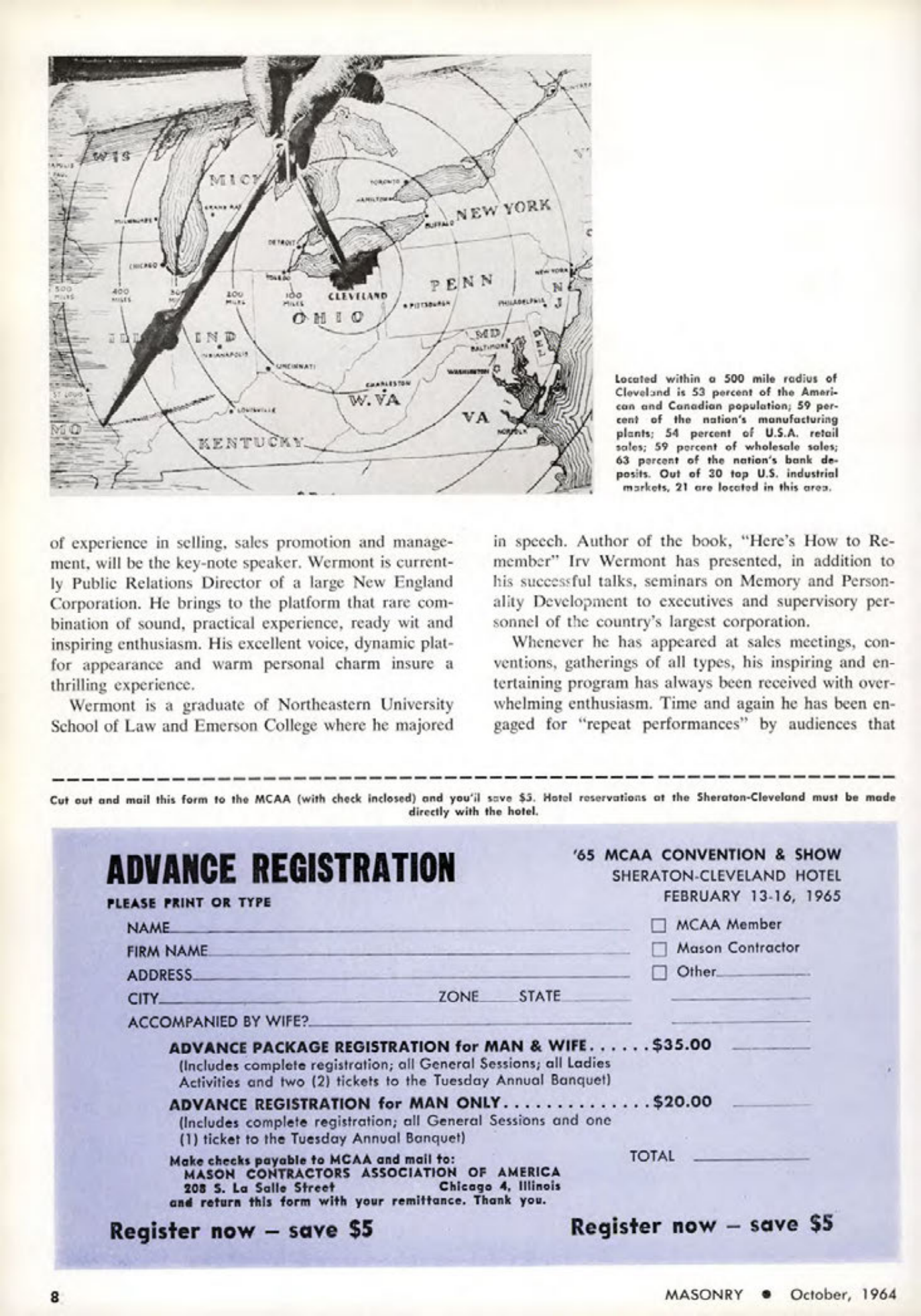 Masonry Magazine October 1964 Page. 8