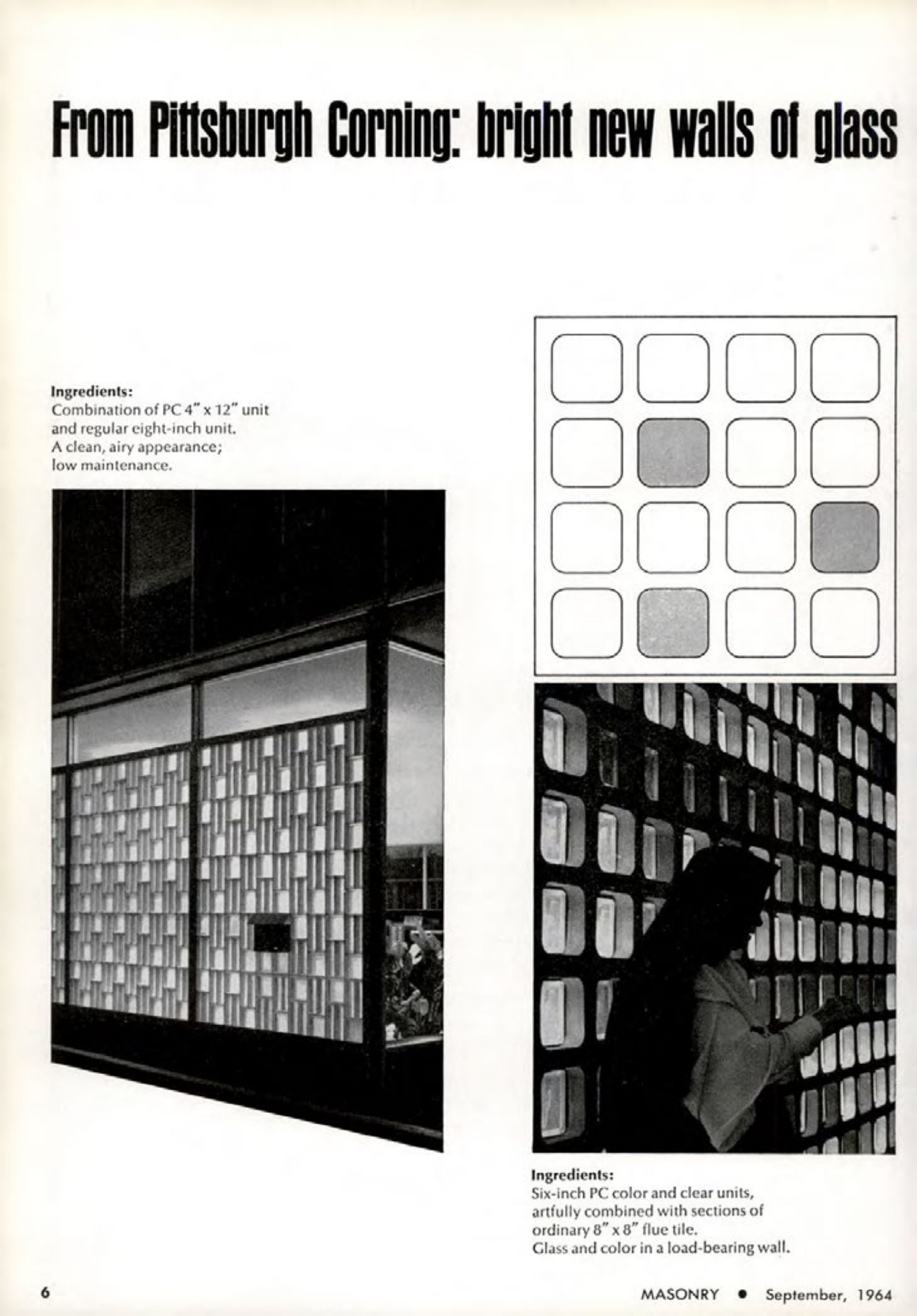 Masonry Magazine September 1964 Page. 6