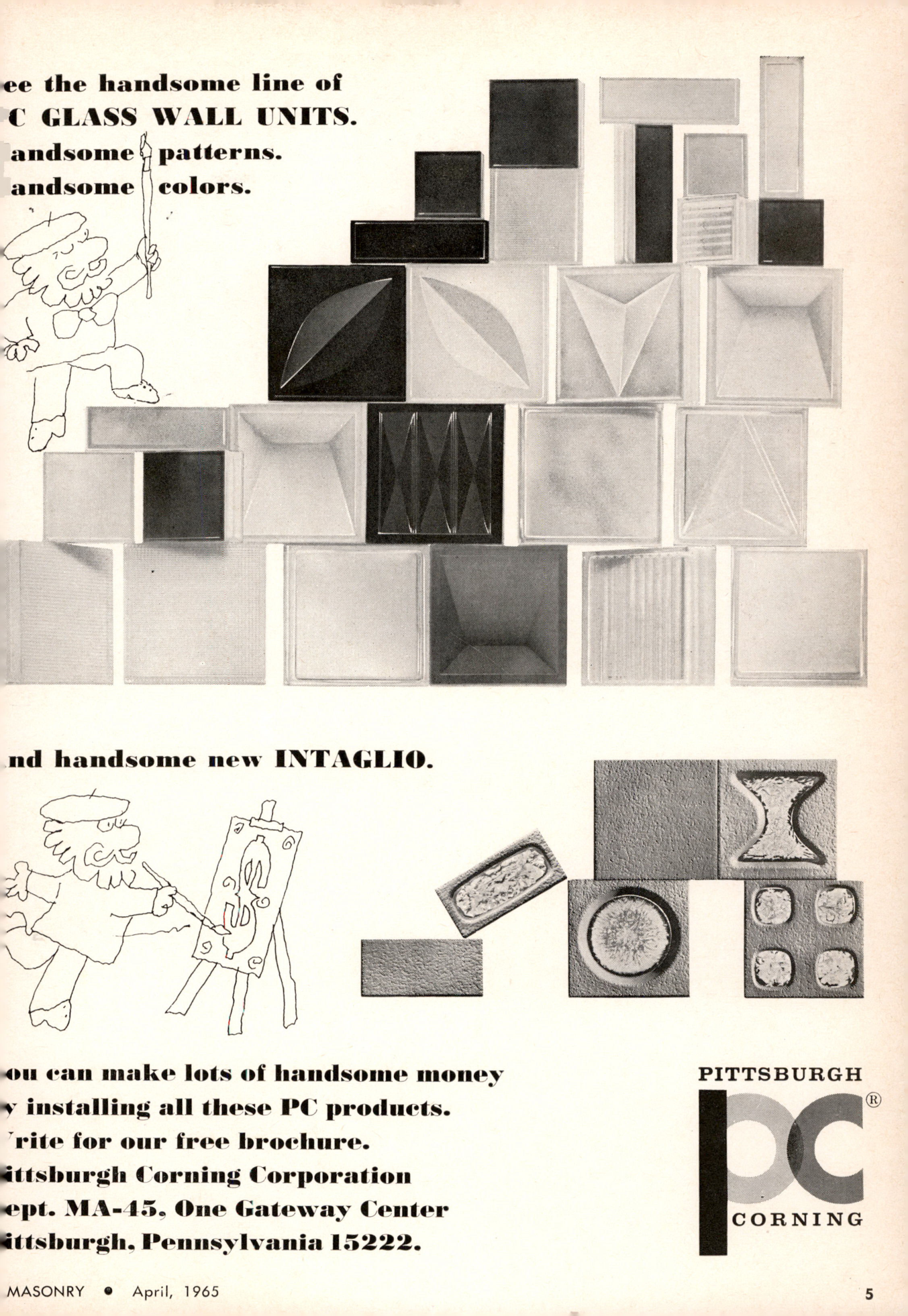 Masonry Magazine April 1965 Page. 5