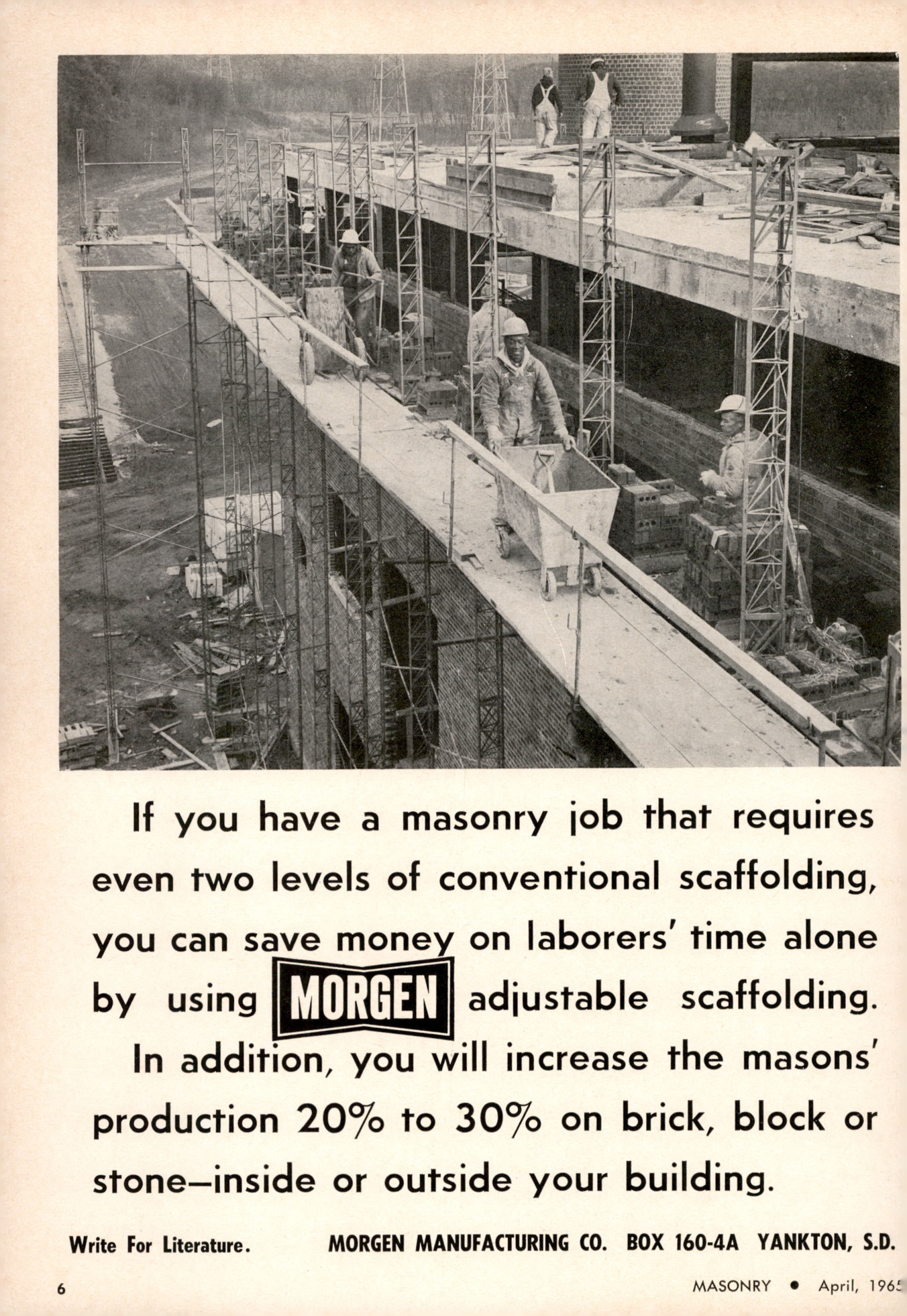 Masonry Magazine April 1965 Page. 6