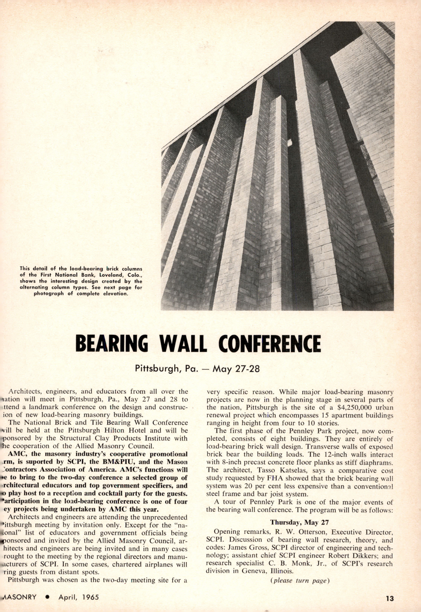 Masonry Magazine April 1965 Page. 13