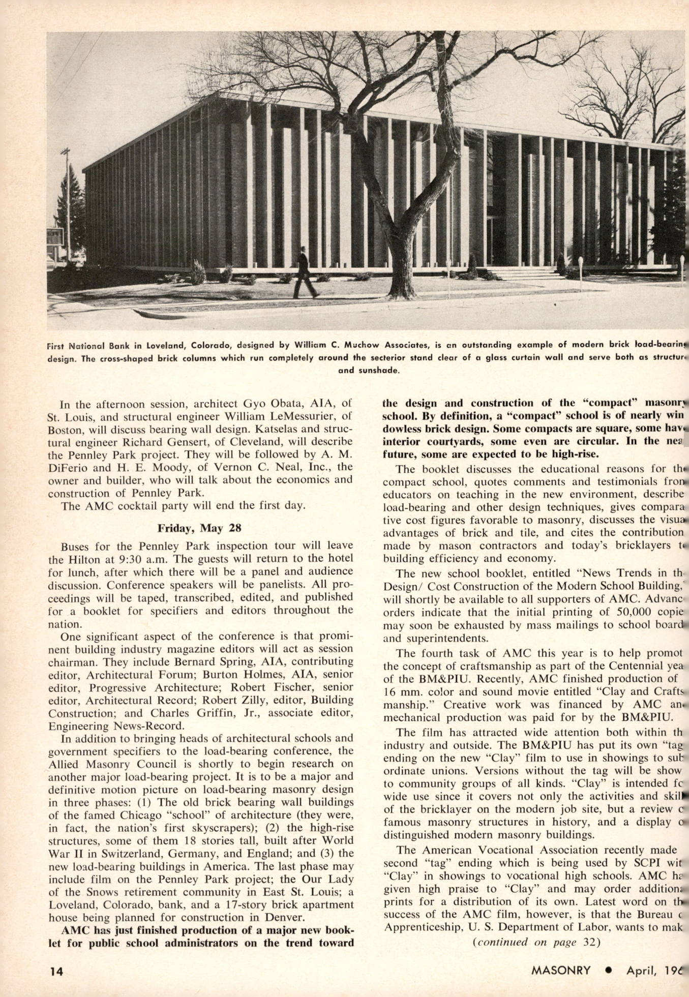 Masonry Magazine April 1965 Page. 14