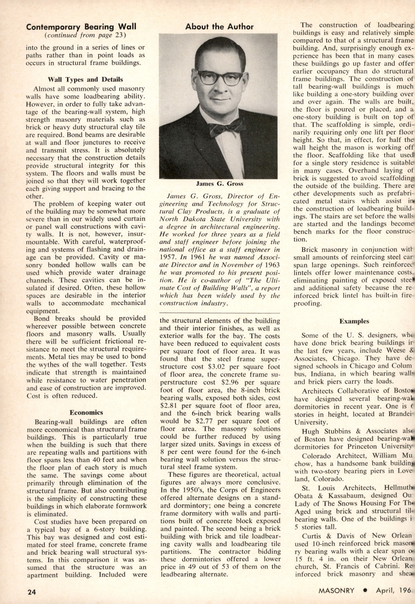 Masonry Magazine April 1965 Page. 24