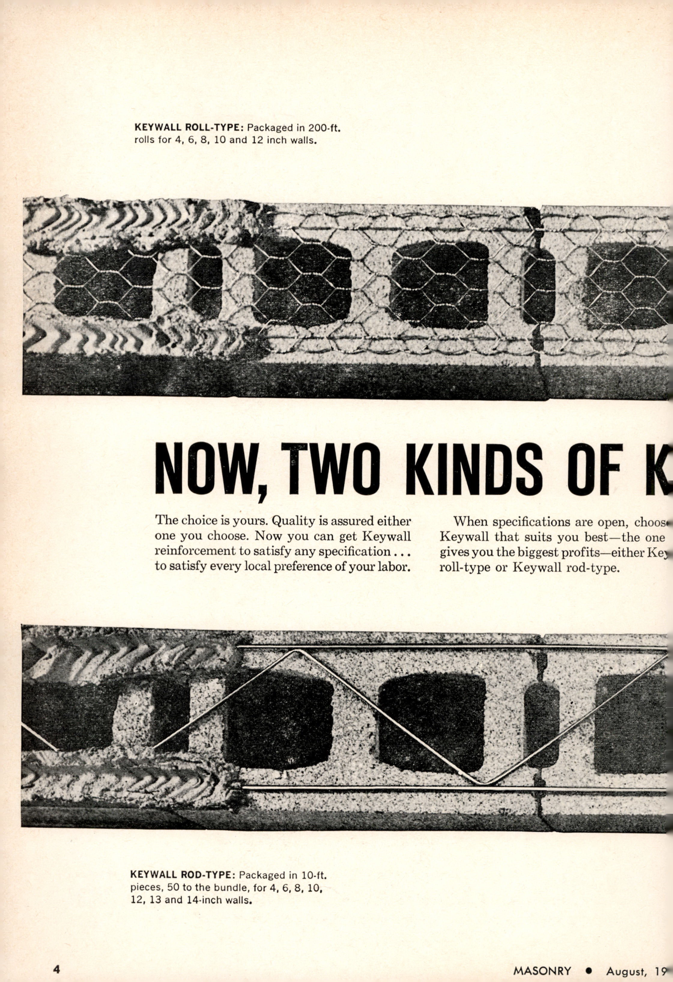 Masonry Magazine August 1965 Page. 4