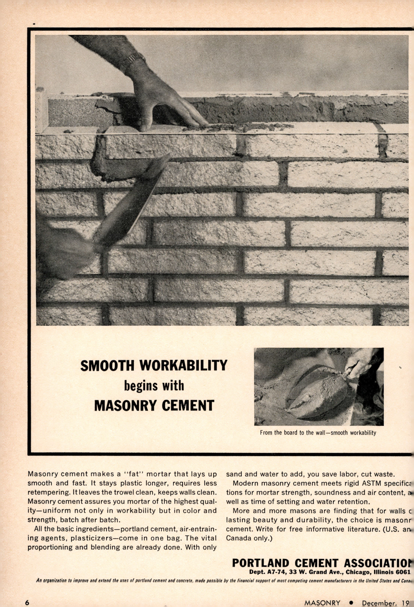 Masonry Magazine December 1965 Page. 6