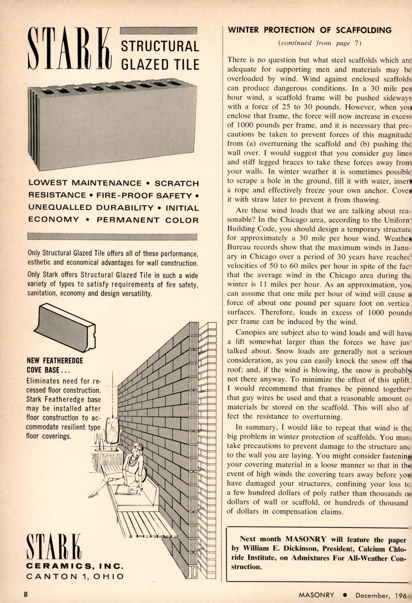 Masonry Magazine December 1965 Page. 8