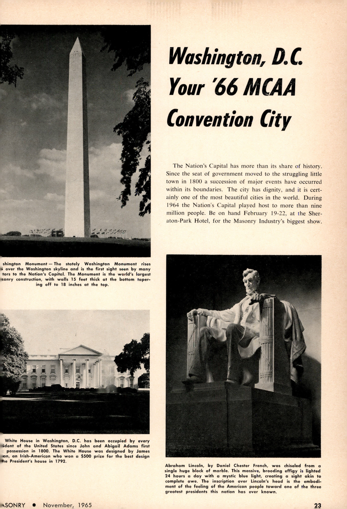 Masonry Magazine December 1965 Page. 23