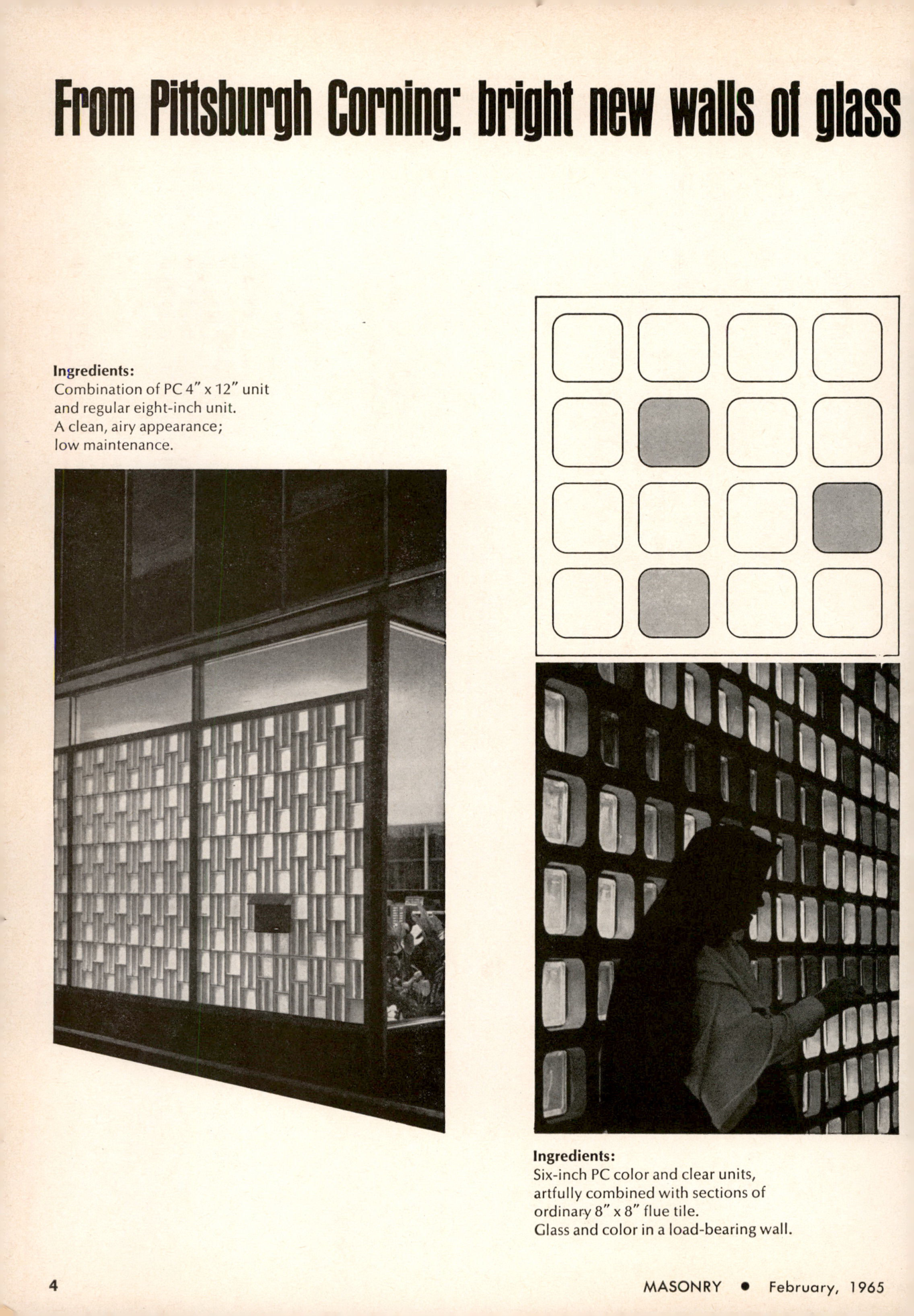 Masonry Magazine February 1965 Page. 4