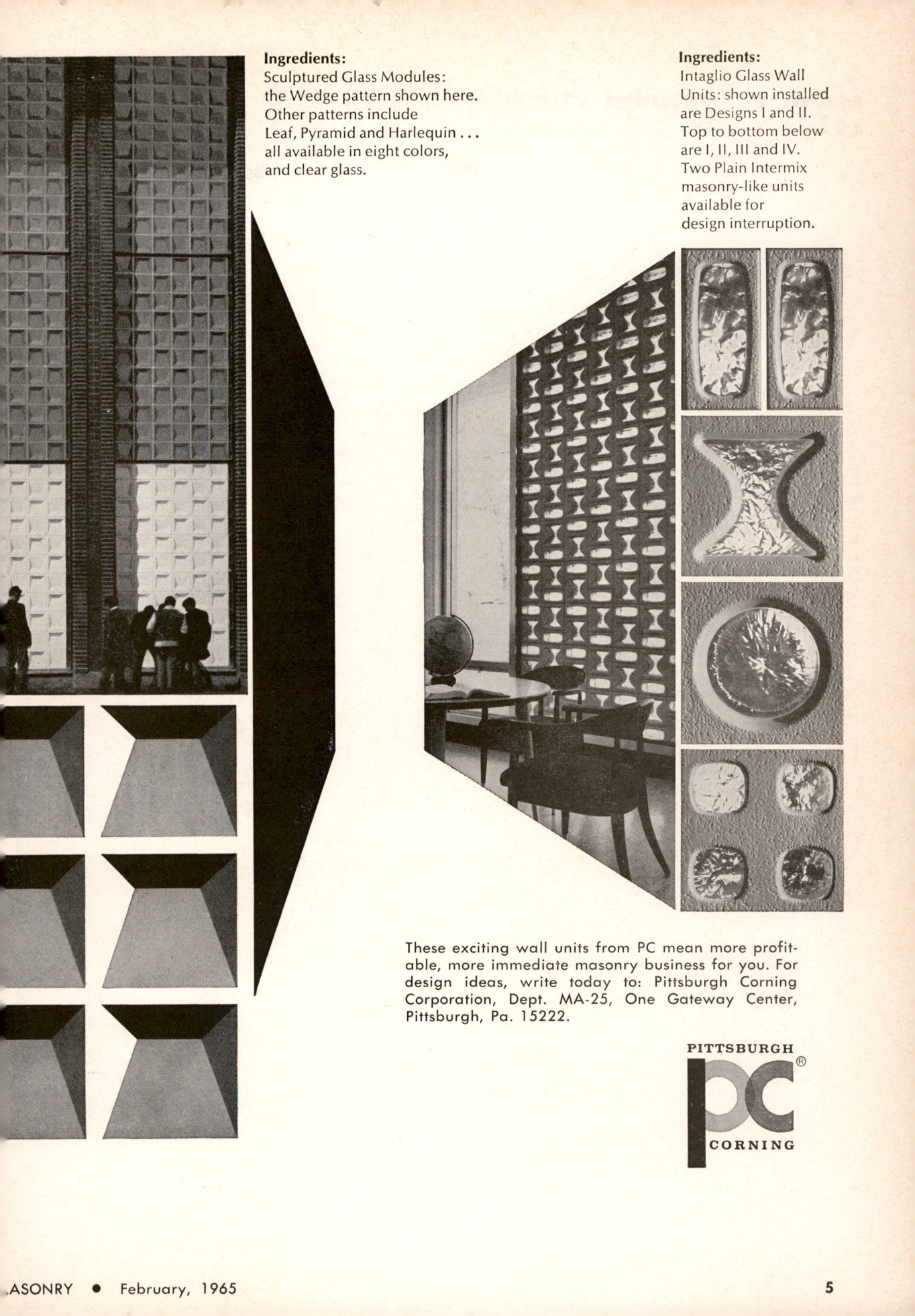 Masonry Magazine February 1965 Page. 5