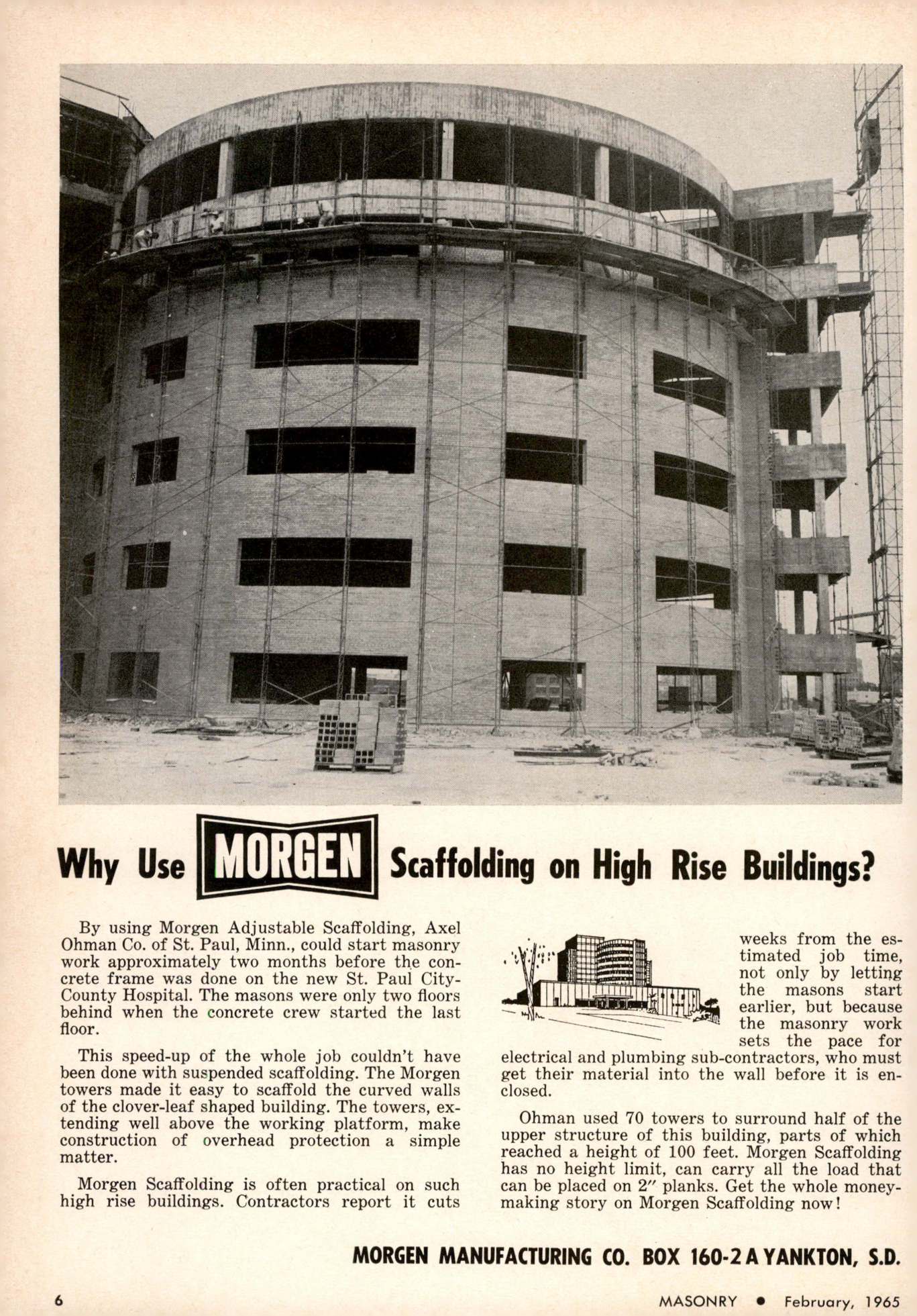 Masonry Magazine February 1965 Page. 6