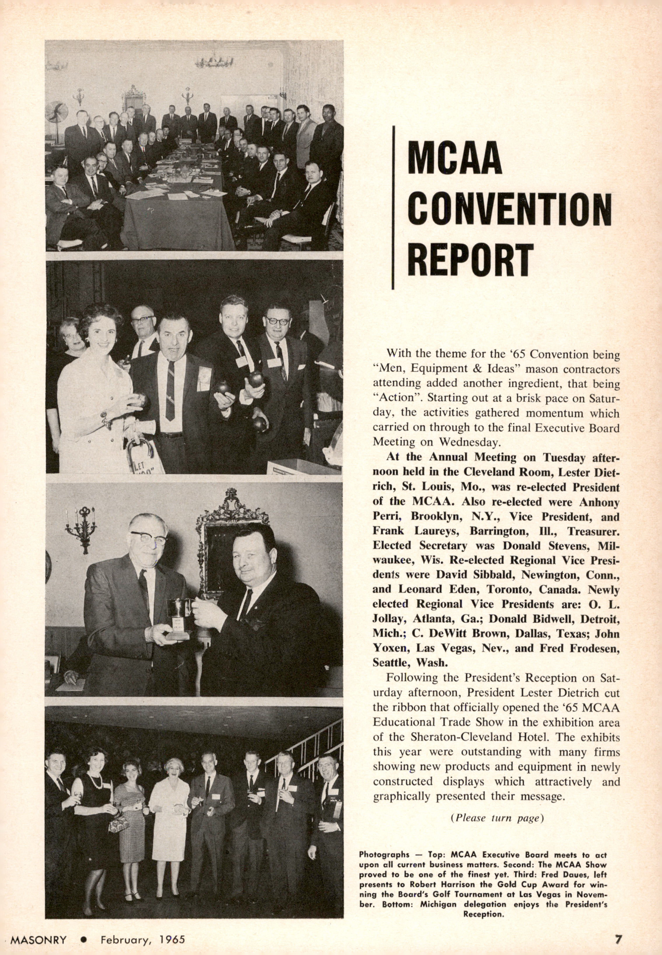 Masonry Magazine February 1965 Page. 7