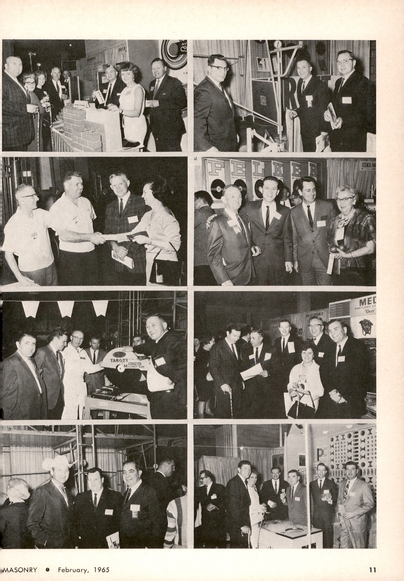 Masonry Magazine February 1965 Page. 11