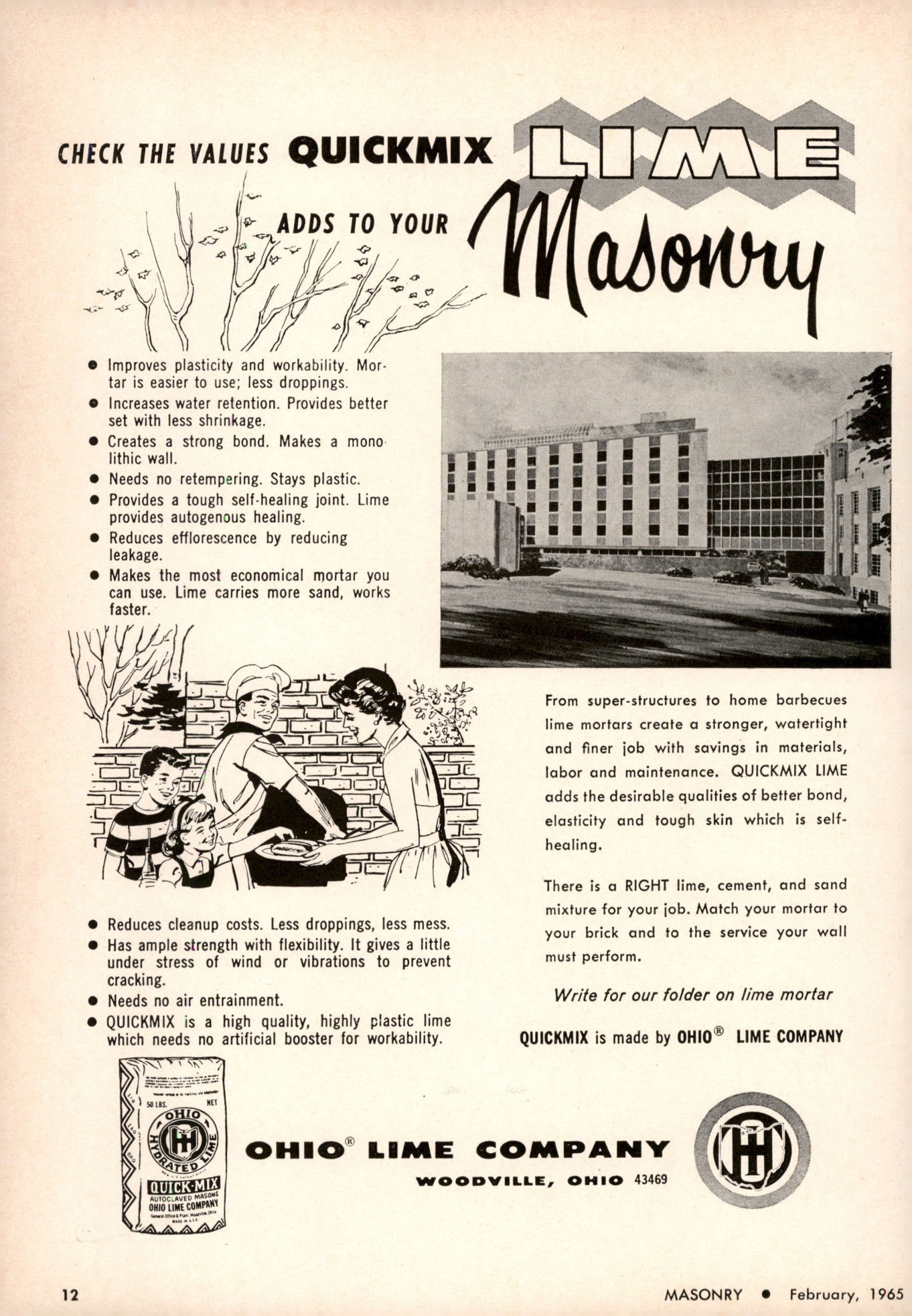 Masonry Magazine February 1965 Page. 12