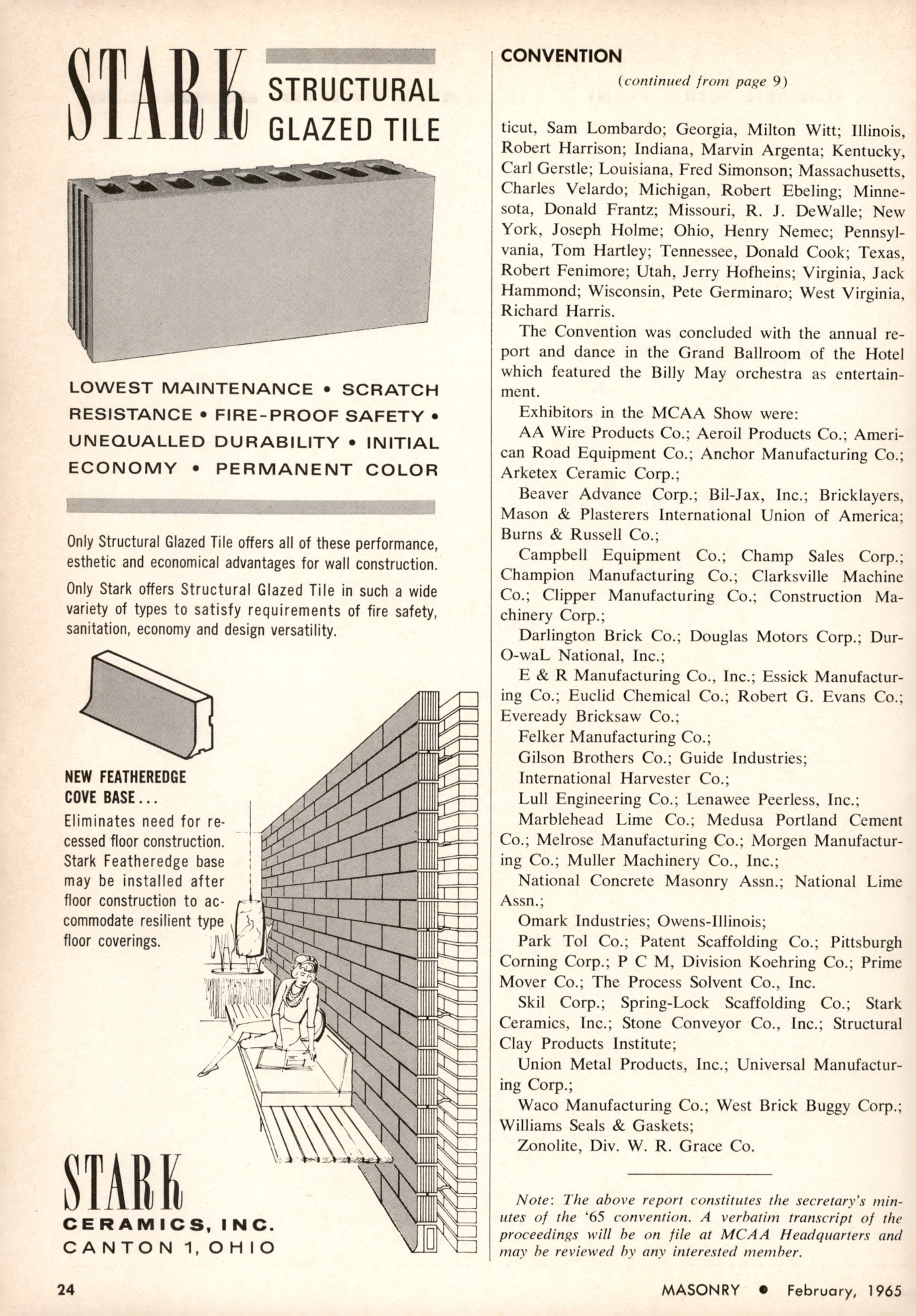 Masonry Magazine February 1965 Page. 24