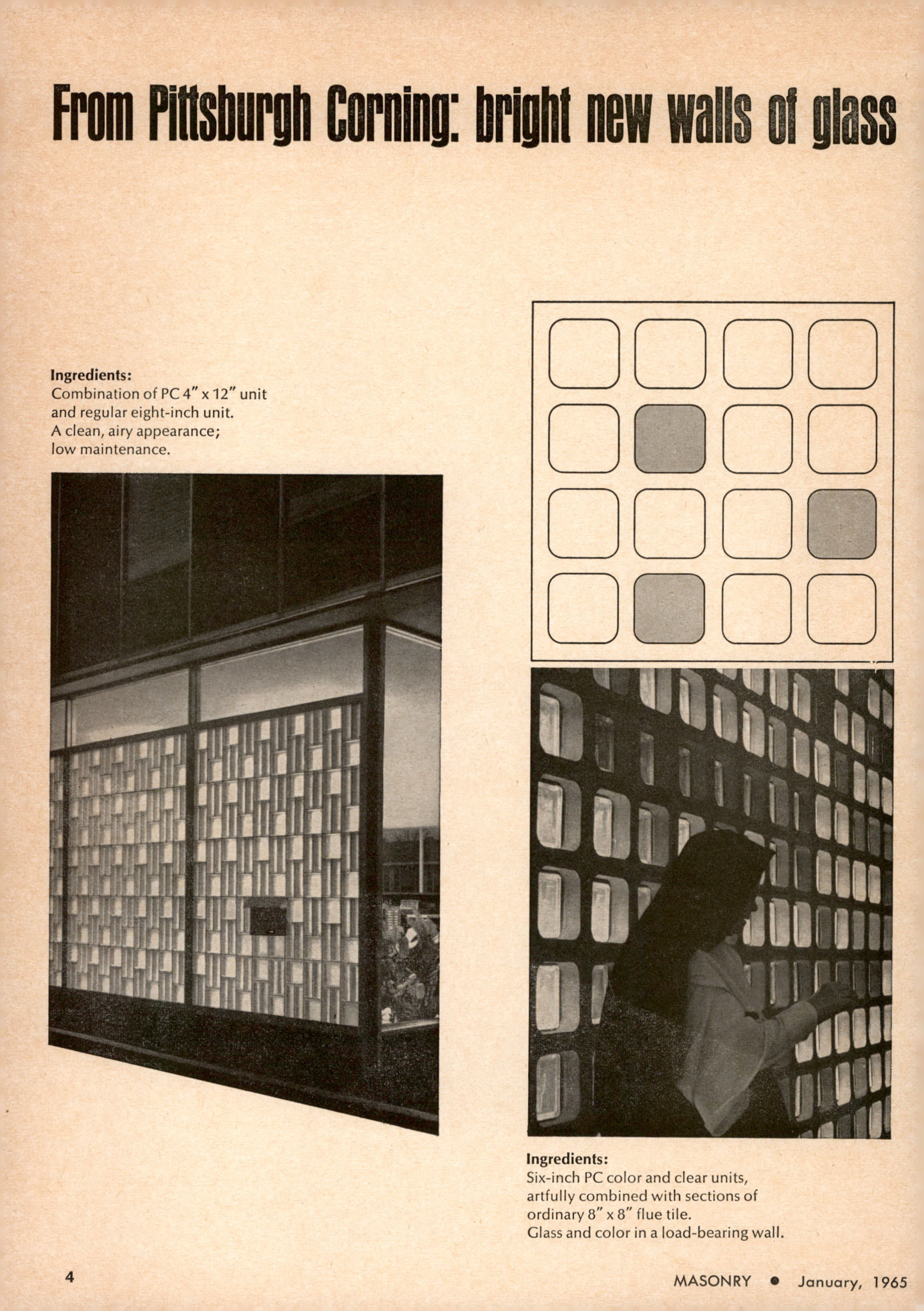 Masonry Magazine January 1965 Page. 4