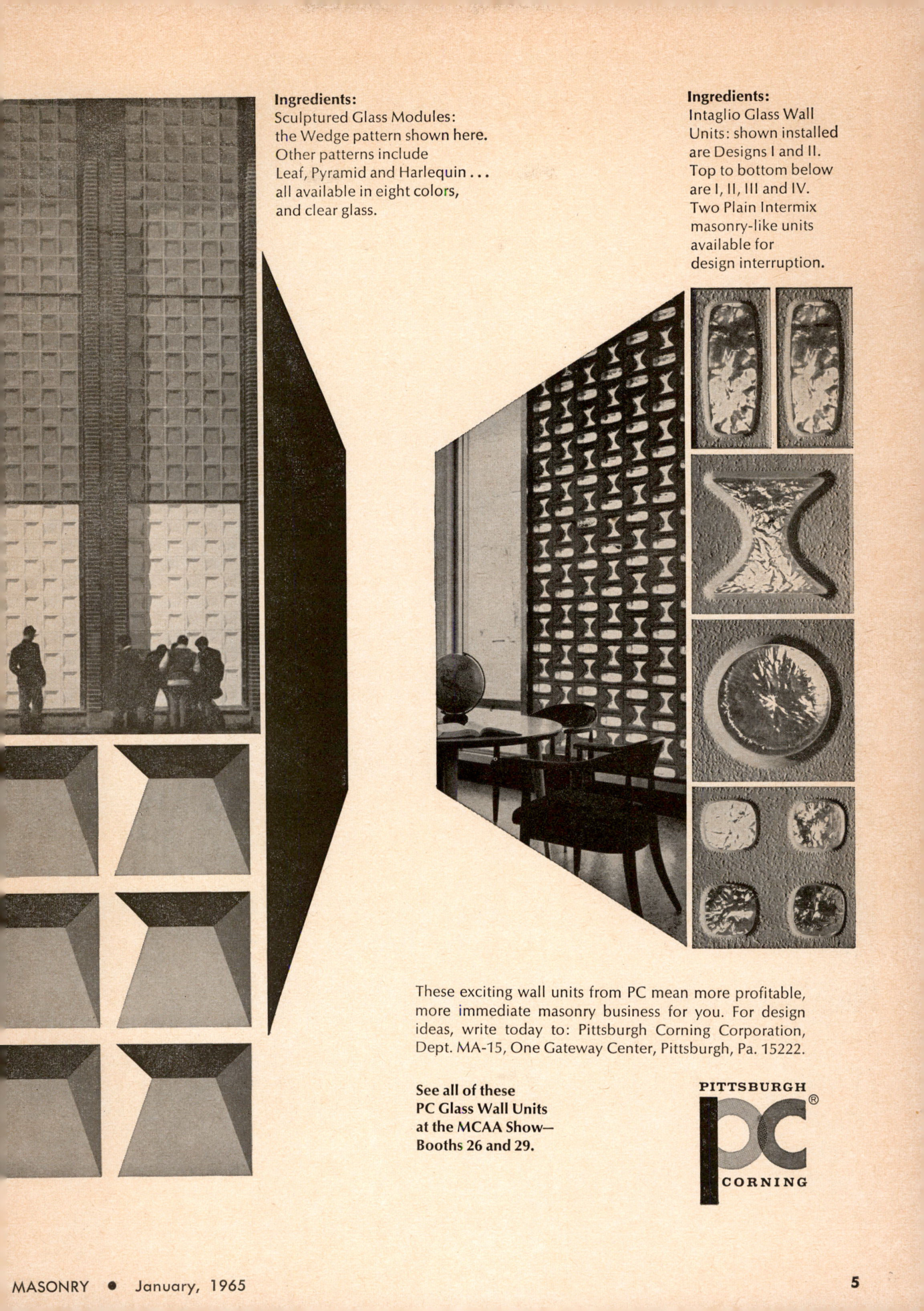 Masonry Magazine January 1965 Page. 5