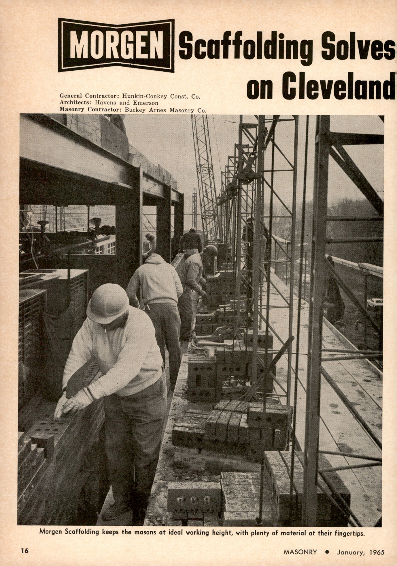 Masonry Magazine January 1965 Page. 16