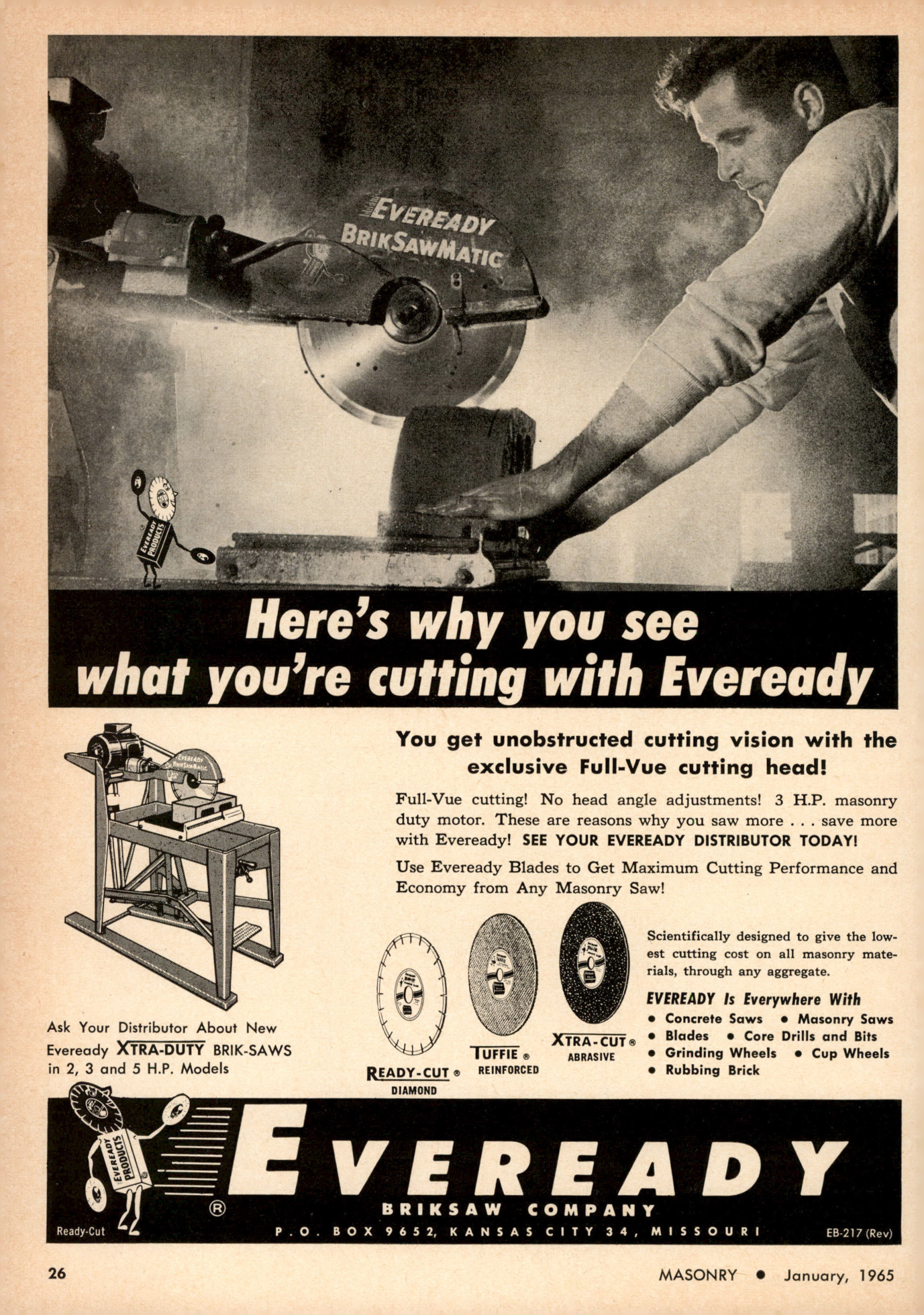 Masonry Magazine January 1965 Page. 26