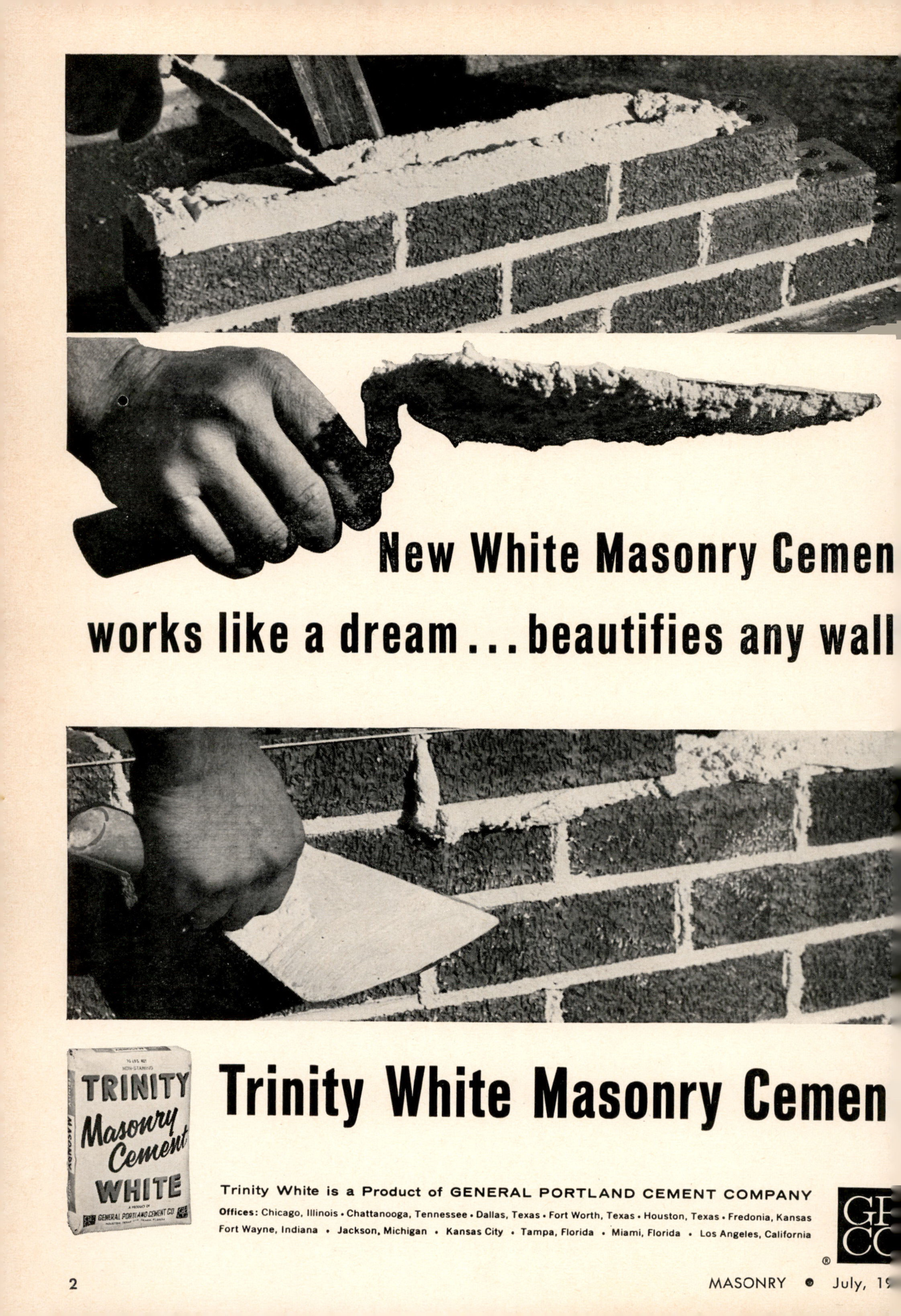 Masonry Magazine July 1965 Page. 2