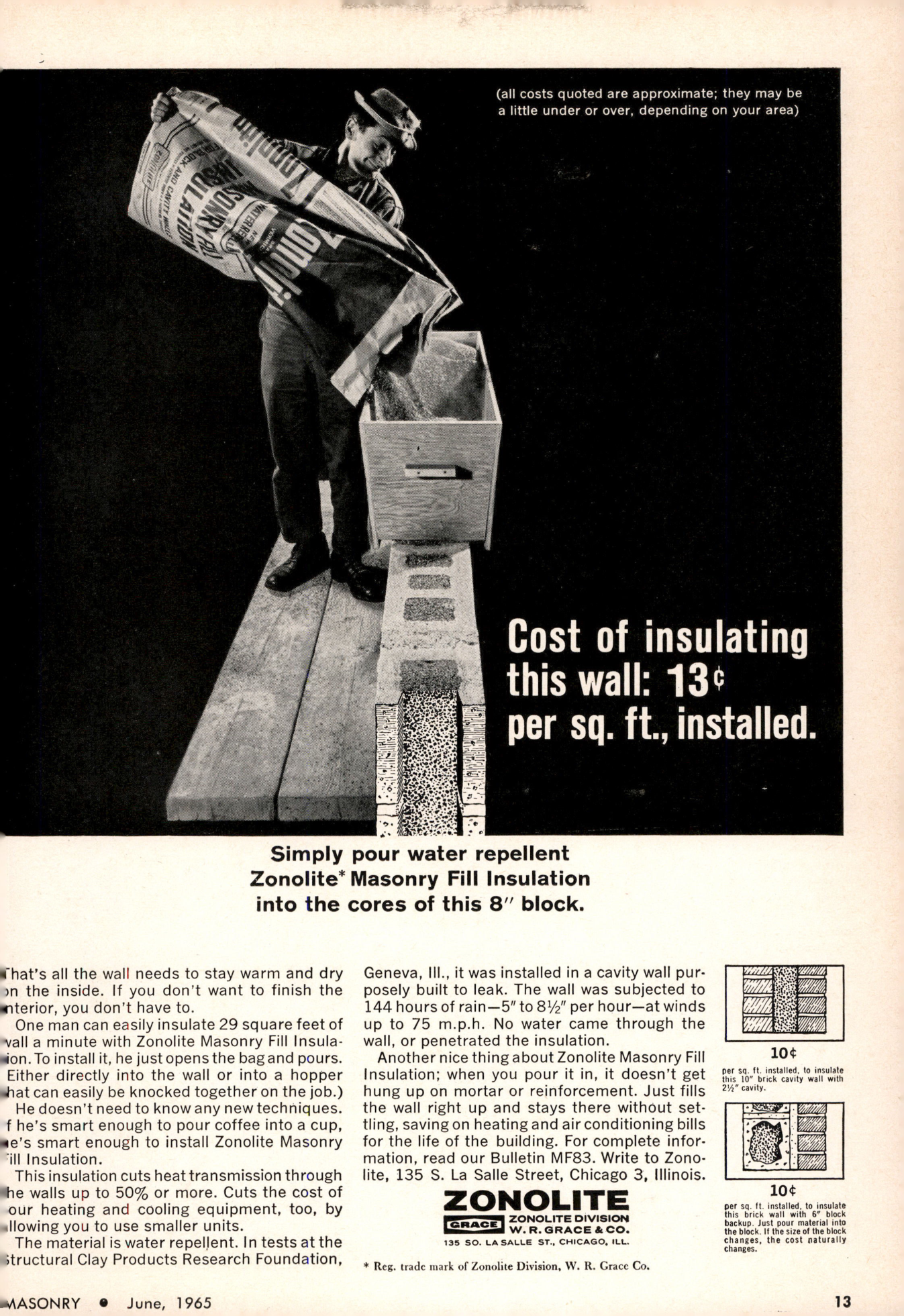 Masonry Magazine June 1965 Page. 13