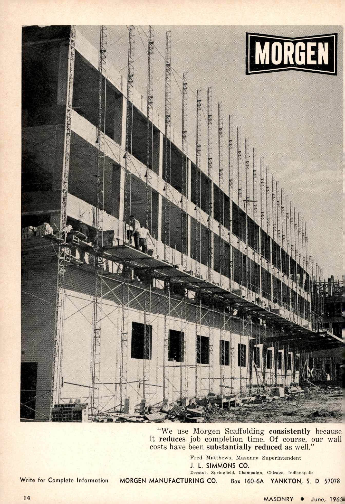 Masonry Magazine June 1965 Page. 14