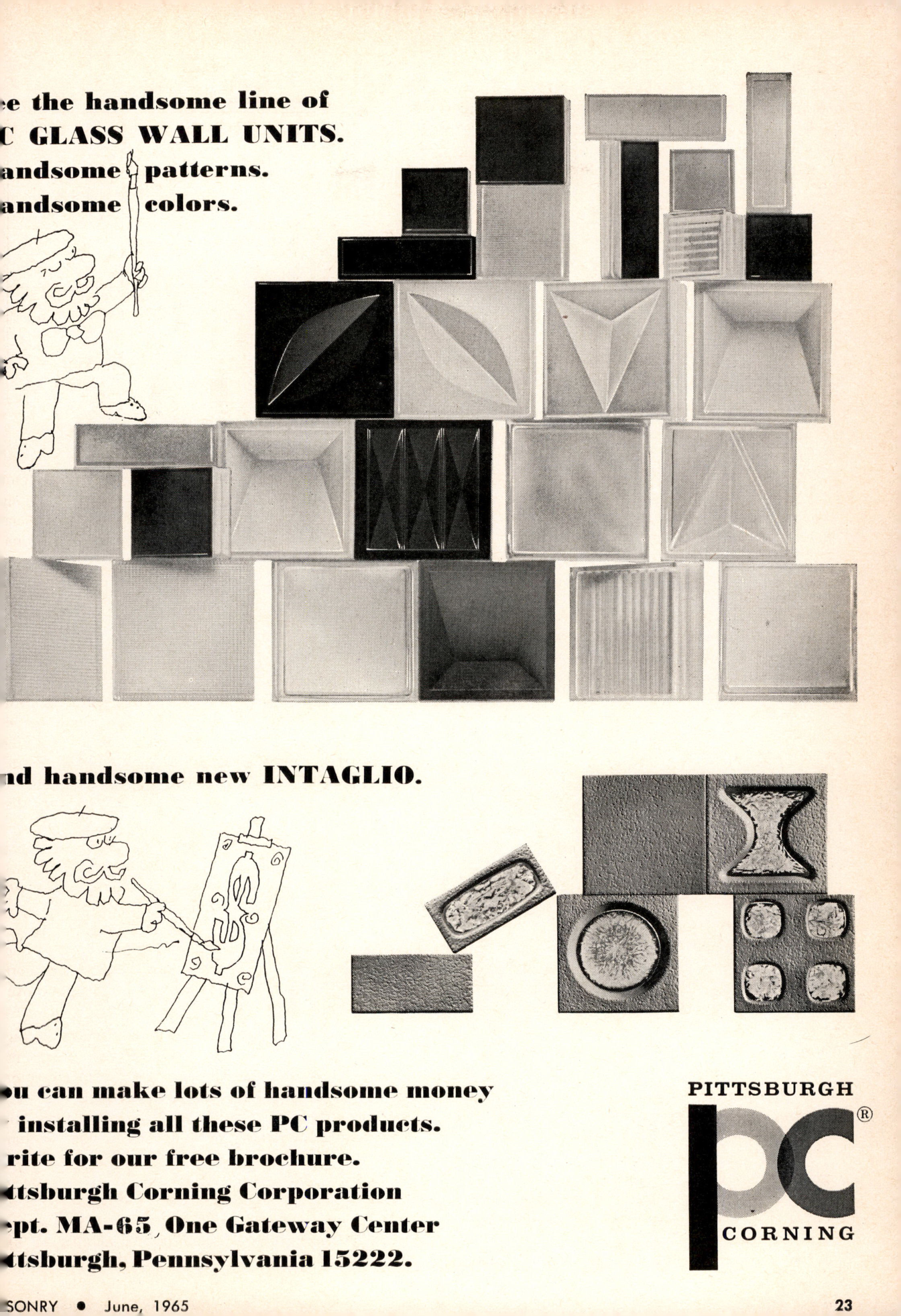 Masonry Magazine June 1965 Page. 23