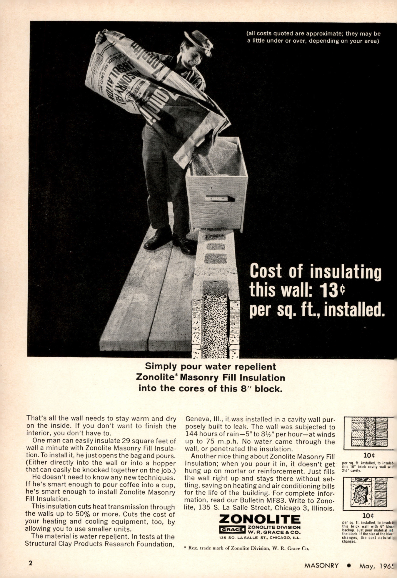 Masonry Magazine May 1965 Page. 2