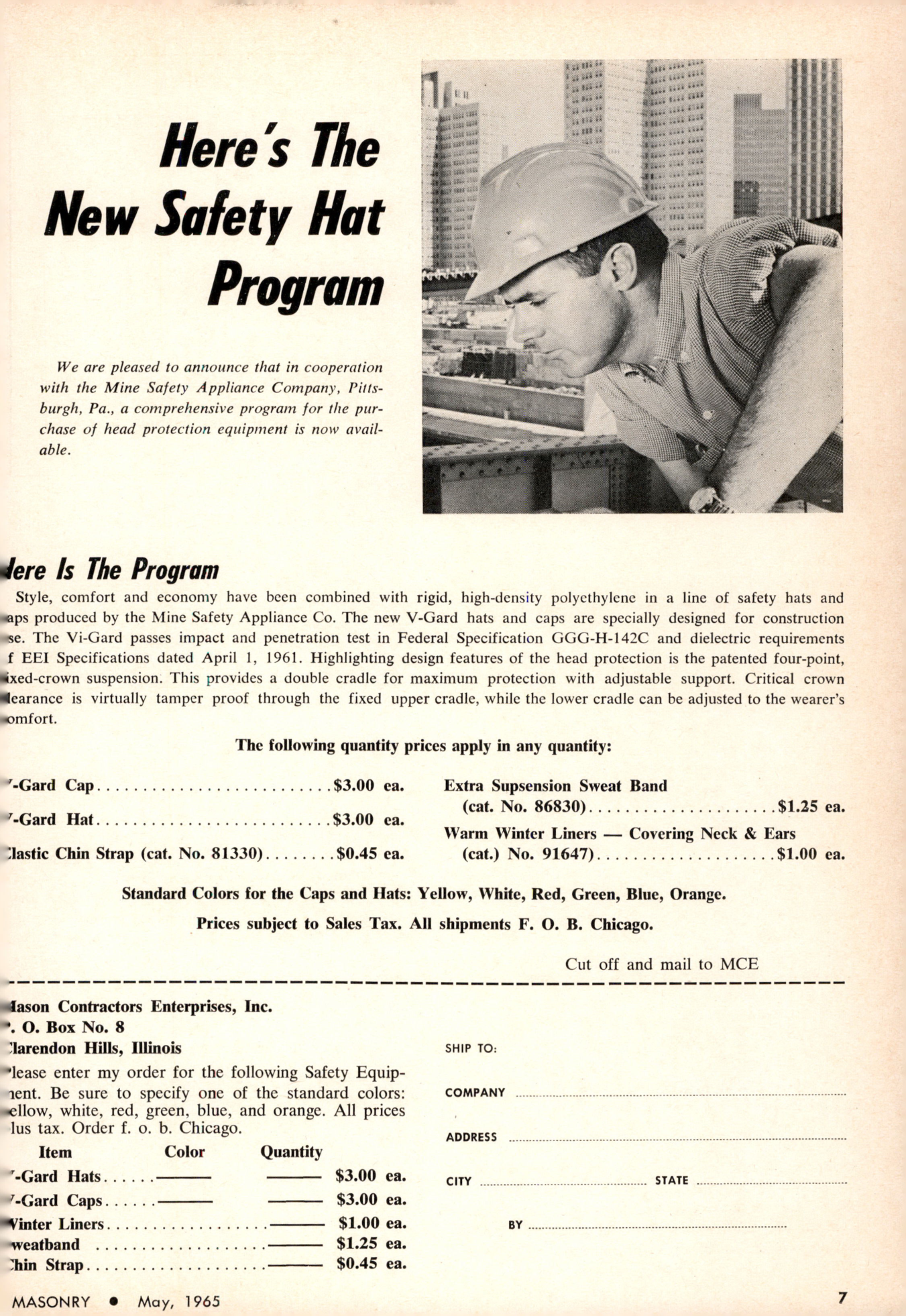 Masonry Magazine May 1965 Page. 7