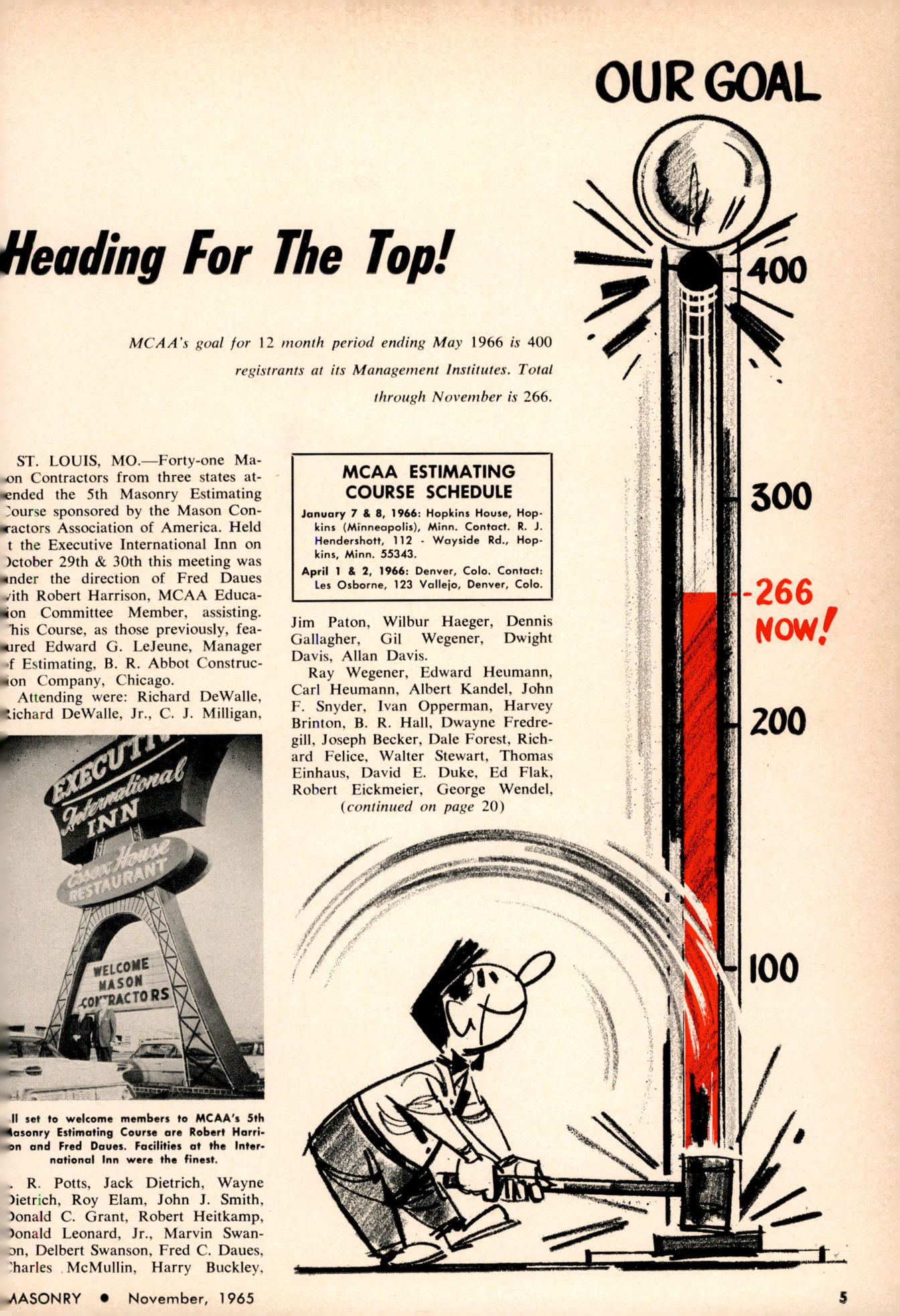 Masonry Magazine November 1965 Page. 5