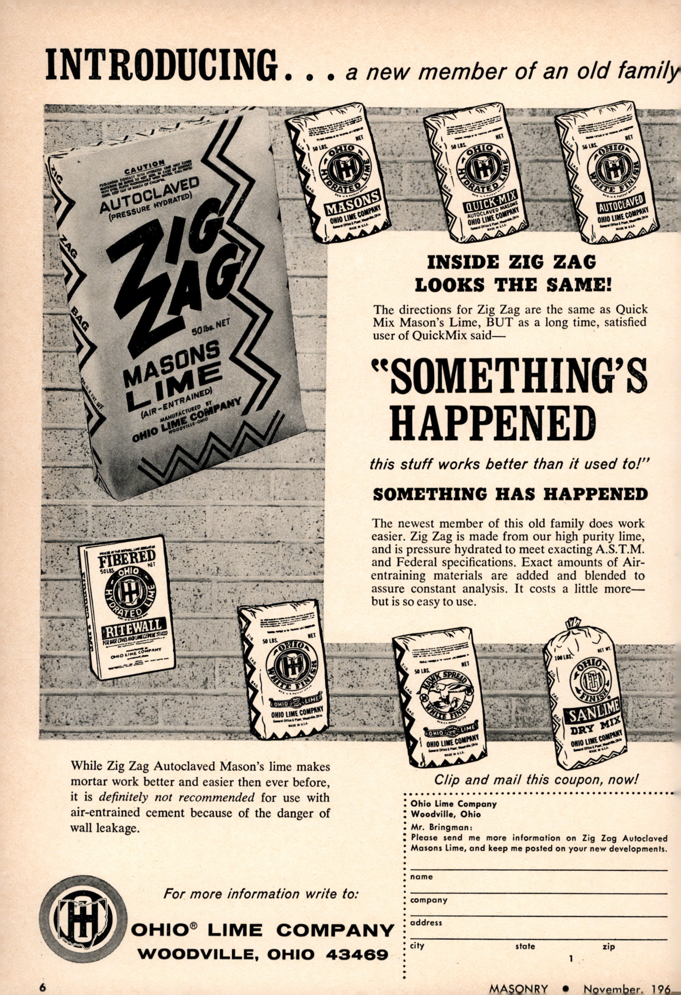 Masonry Magazine November 1965 Page. 6
