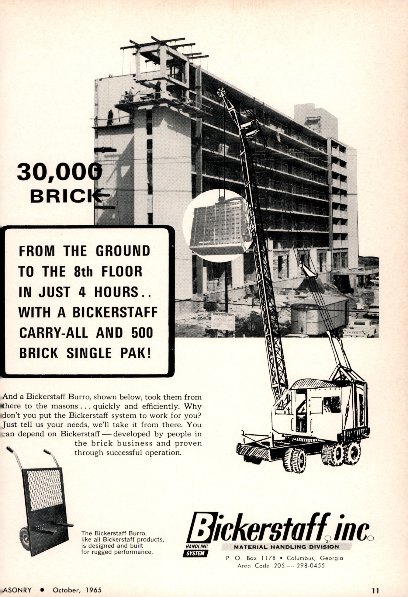 Masonry Magazine October 1965 Page. 11