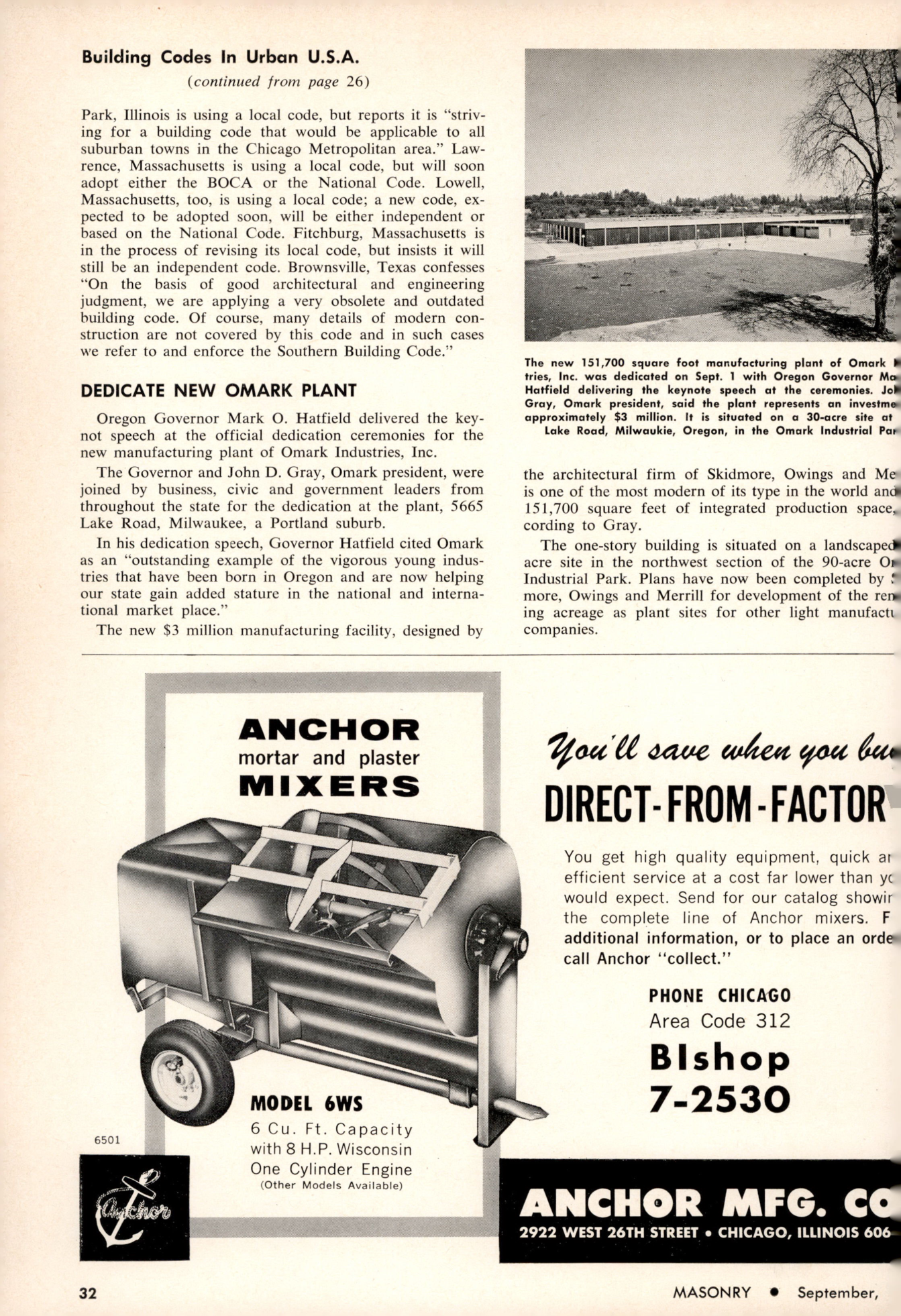 Masonry Magazine September 1965 Page. 32