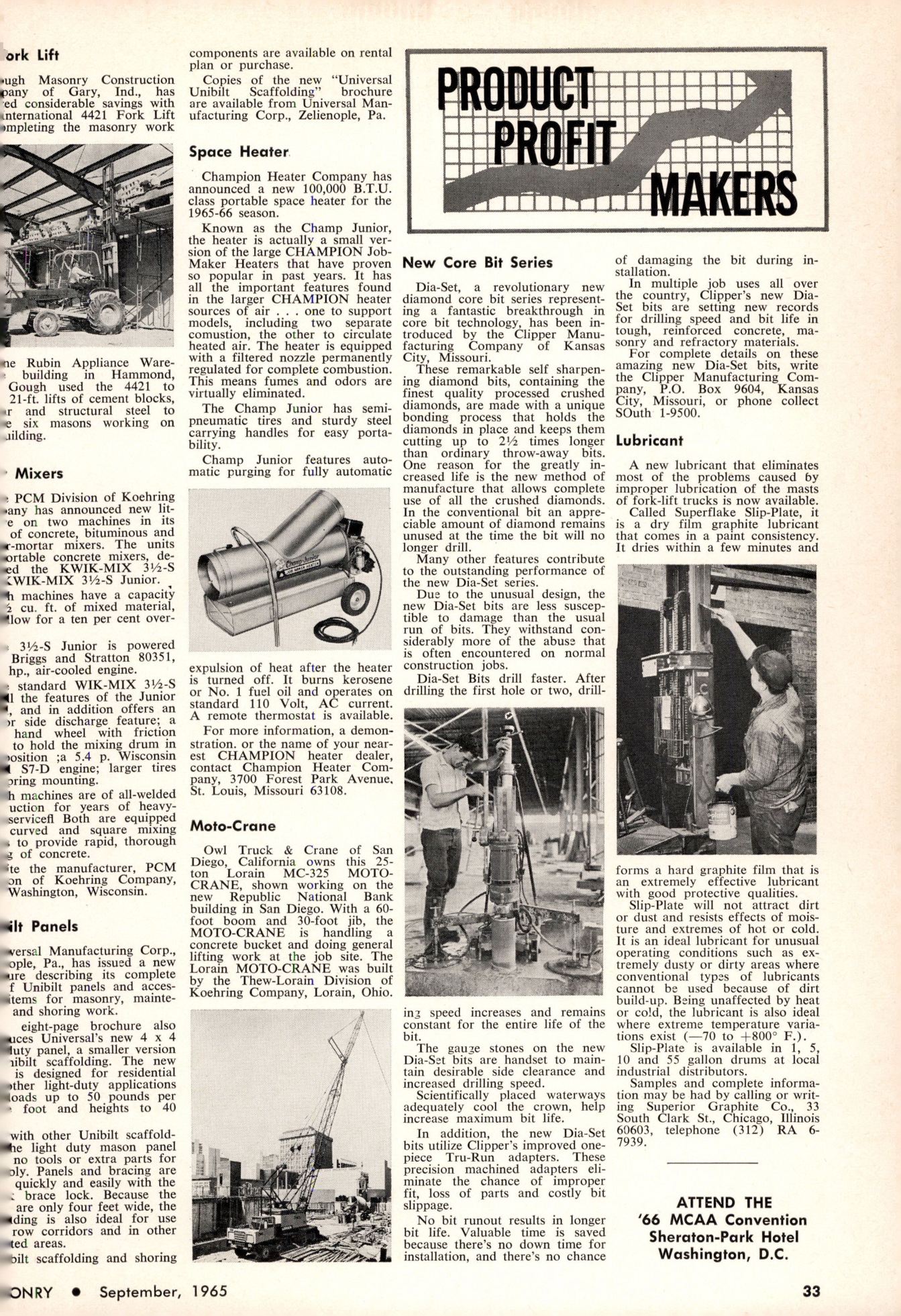 Masonry Magazine September 1965 Page. 33