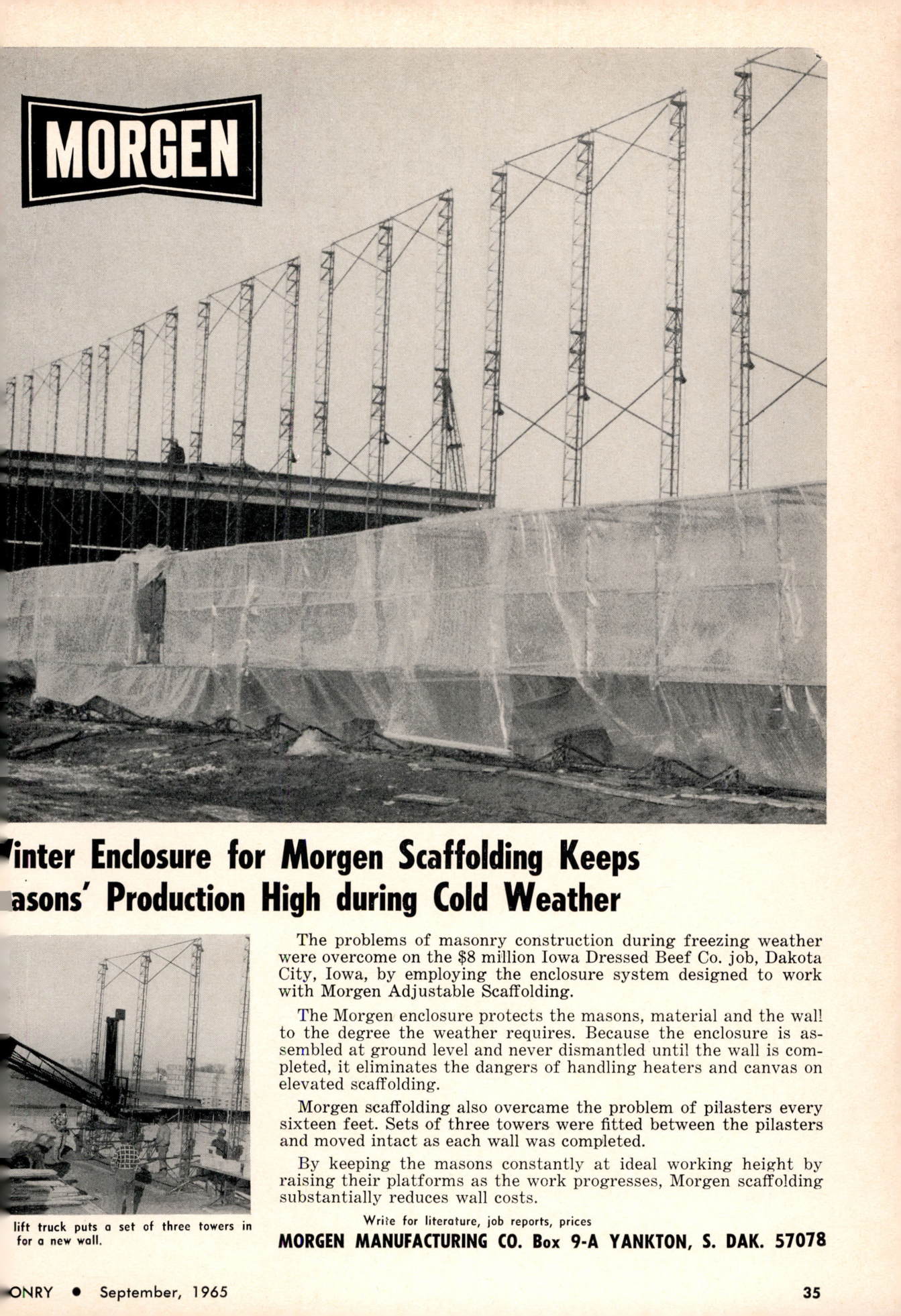 Masonry Magazine September 1965 Page. 35
