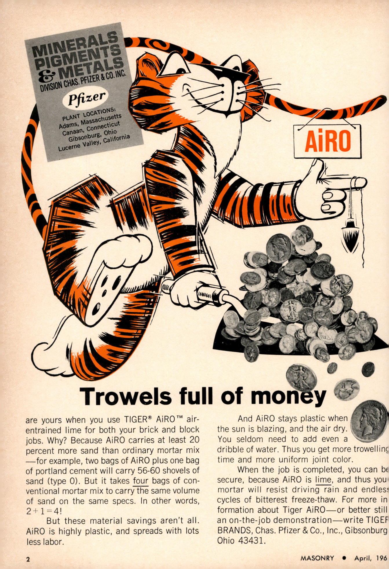 Masonry Magazine April 1966 Page. 2