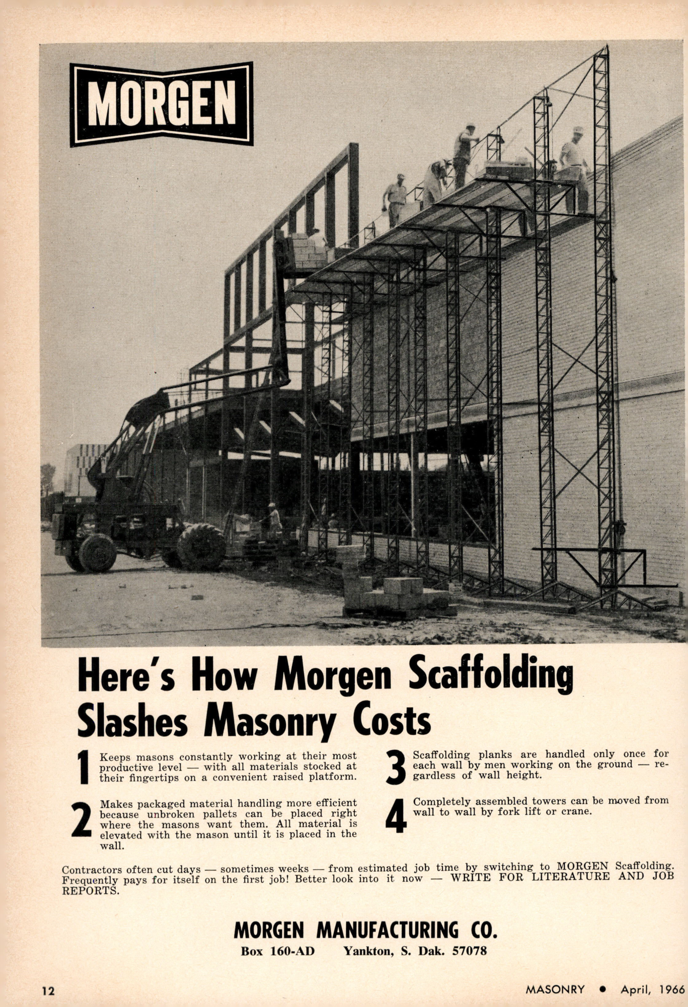 Masonry Magazine April 1966 Page. 12